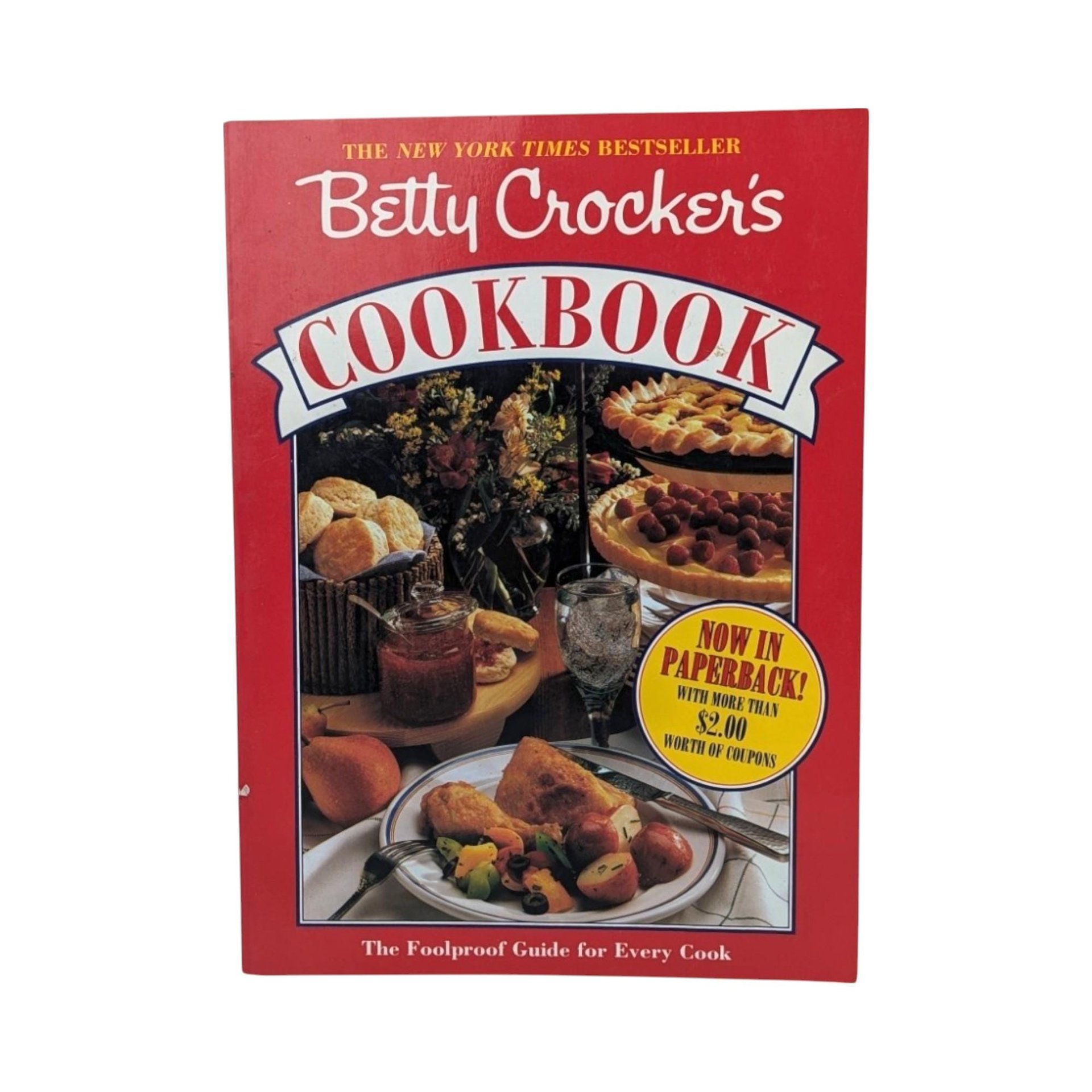 Vintage Betty Crocker Cookbook Trio, 1961 Outdoor, 1991 Cookbook, 1996 New Cookbook, Retro Recipes, Collectible Cookbooks