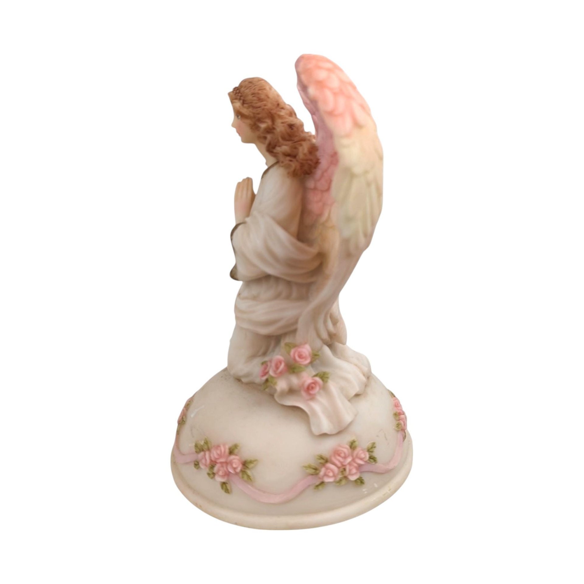 1995 Roman Seraphim Classic "The Rainbow's End" Angel Music Box, Collectible Music Box, Gift for Angel Lovers