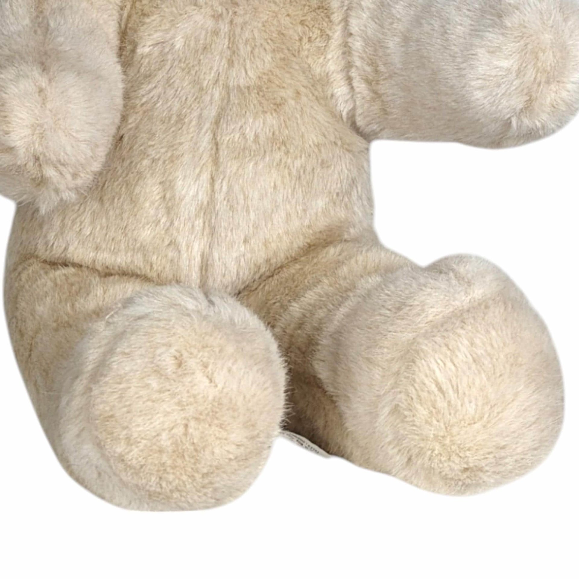 Vintage Chosun 13" Plush Bear with Blue Hat - Soft, Cuddly, and Collectible