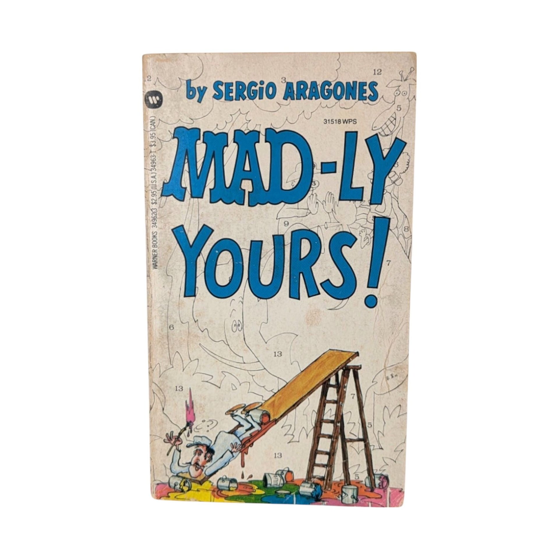 Vintage Mad Magazine Lot, Mad-ly Yours Sergio Aragones, Inside Mad, Humor, Satire, Comic Books, Collectible Magazines, Gift for Mad Fan