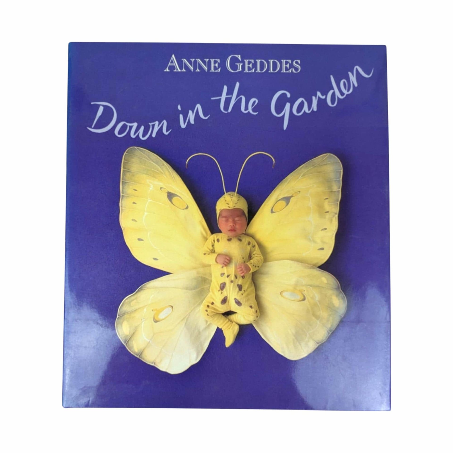 Anne Geddes Book Pair, Down in the Garden, Until Now, Photography Books, Coffee Table Books, Gift for Photography Lover, Collectible Books