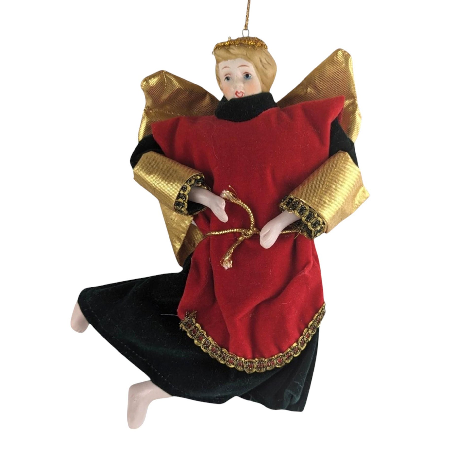 Vintage Christmas Ornament: Doll Head Caroler, Angel, Dept. 56 Santa, Elf - Holiday Decor, Your Choice