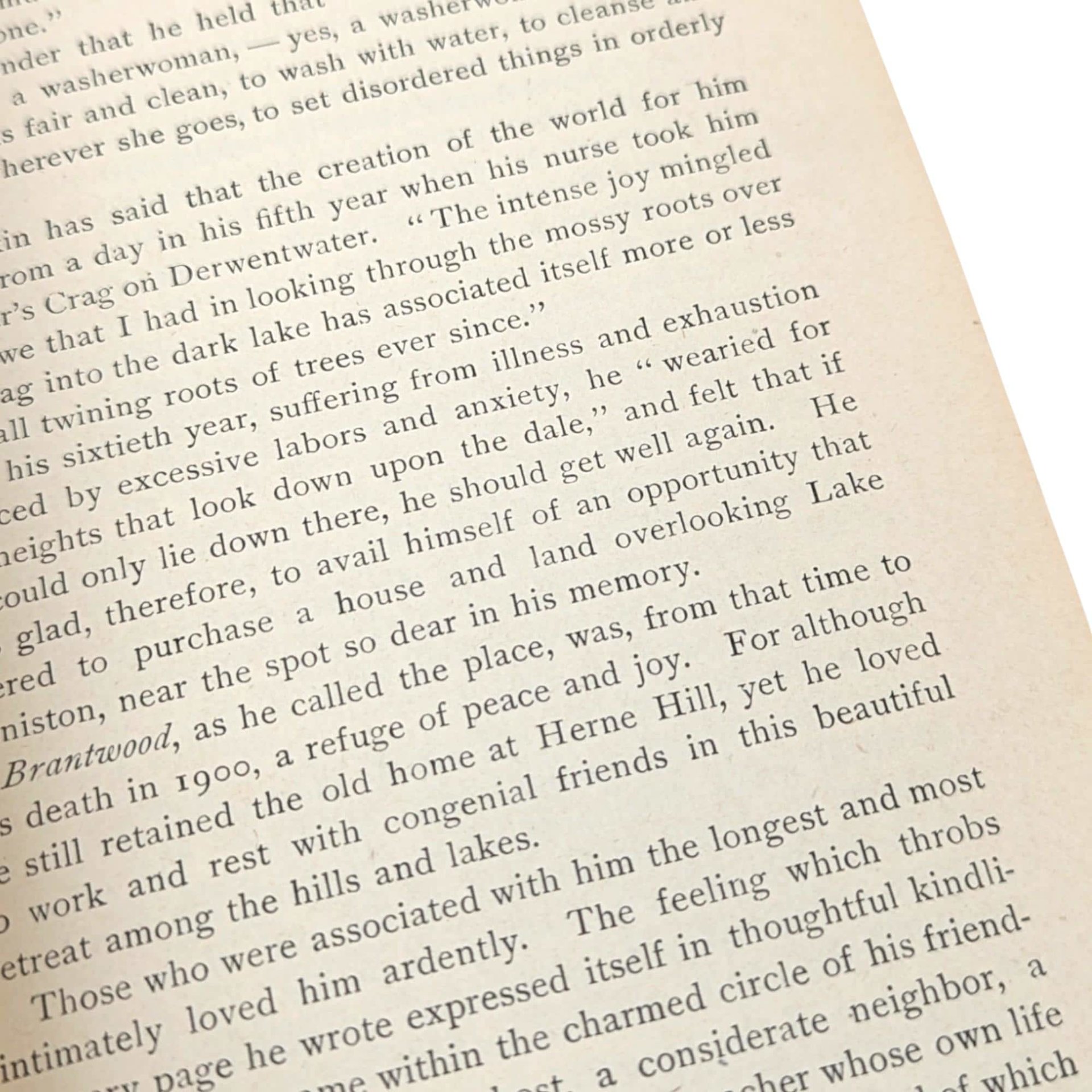1905 Selected Essays & Letters, John Ruskin Hardcover, Antique Literature, Collectible Book, Gift for Scholar