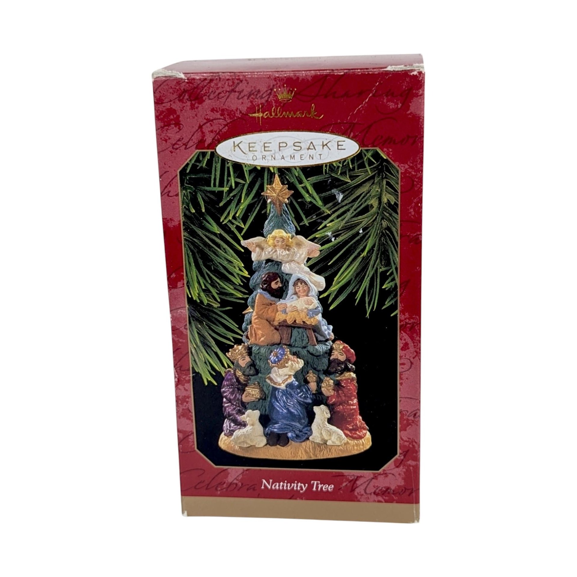 Vintage Hallmark Ornament Lot - 90s Keepsake Ornaments with Boxes - Mickey, Elves, Santa, & More