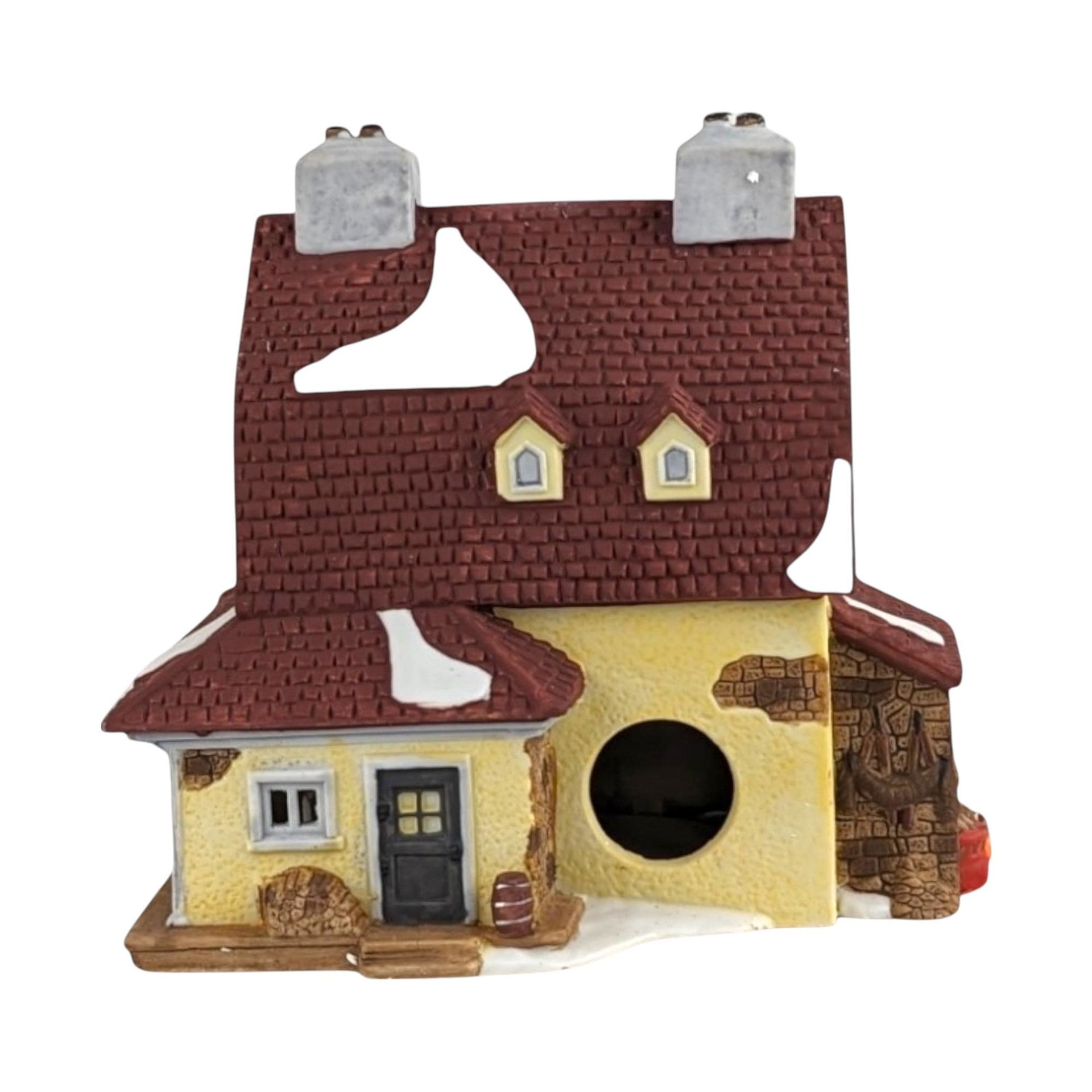 Vintage Dept 56 Van Tassel Manor - Sleepy Hollow - New England Village #5954-4 - Lighted Porcelain House