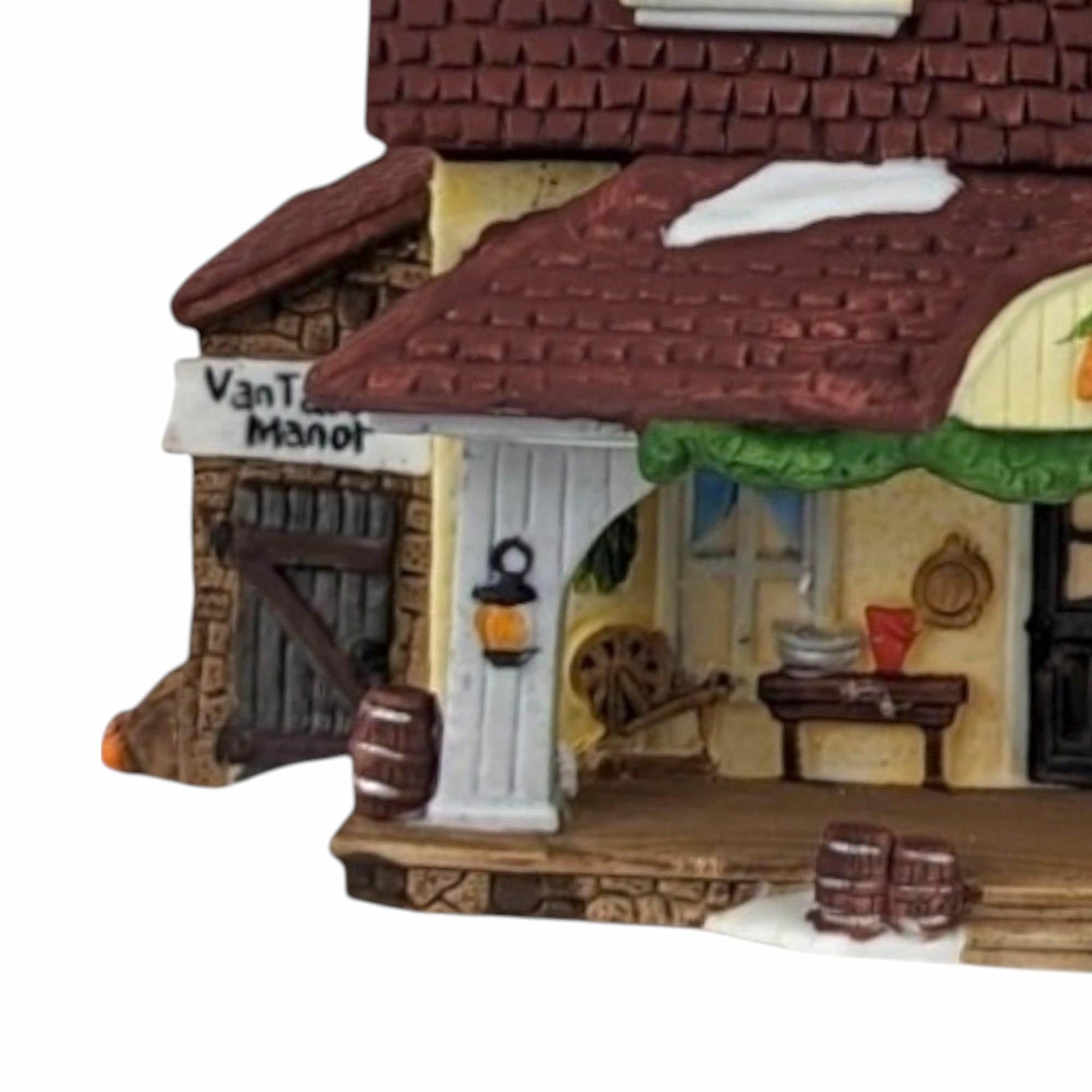 Vintage Dept 56 Van Tassel Manor - Sleepy Hollow - New England Village #5954-4 - Lighted Porcelain House