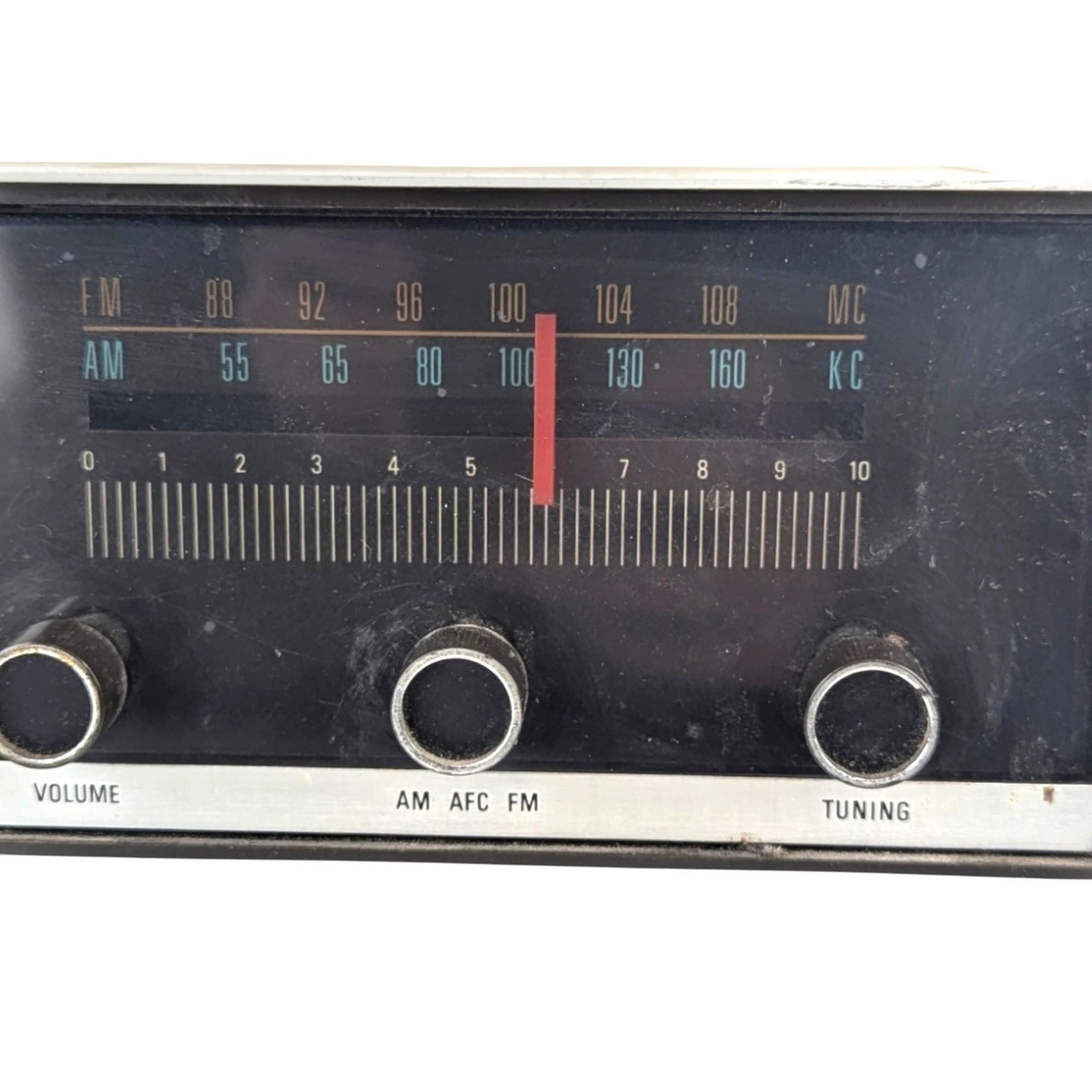 Vintage Milovac TR-707 Clock Radio, Analog Alarm, Retro Bedside Radio, Working, Gift for Vintage Electronics Collector
