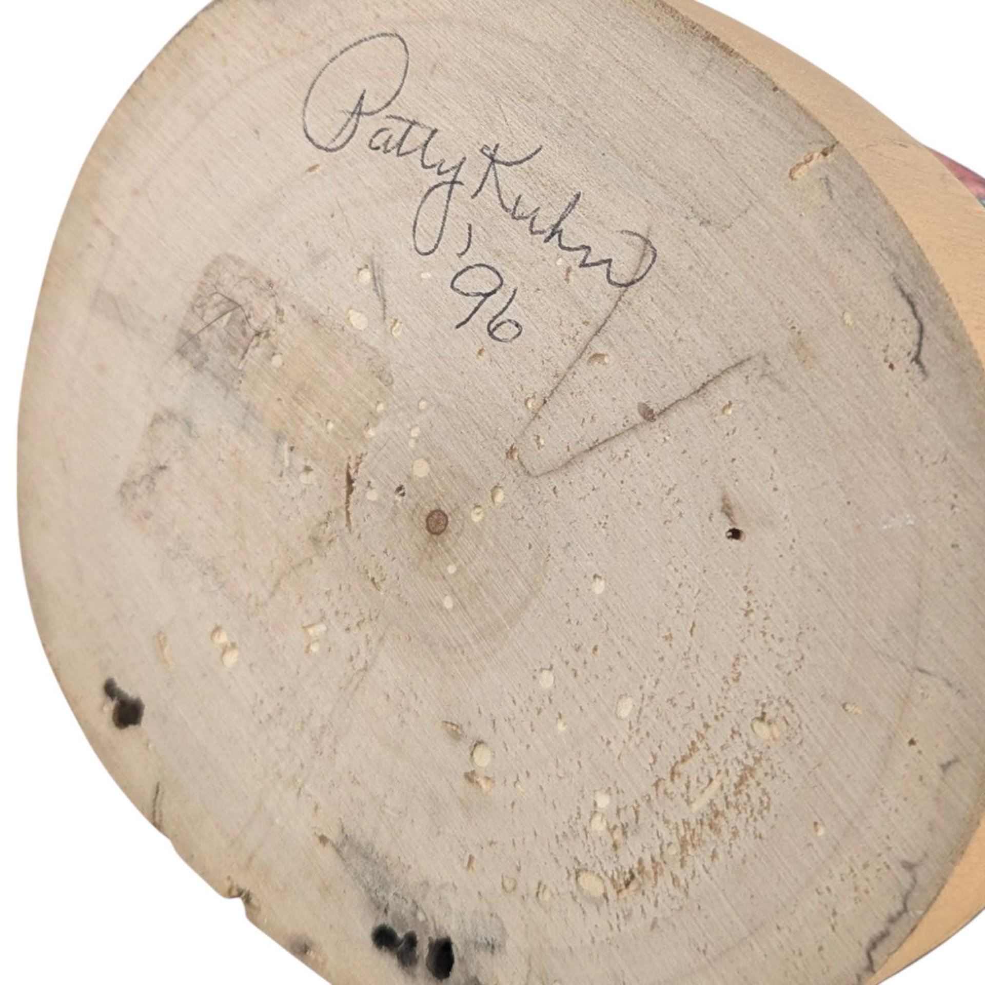 Patty Kune Handmade Folk Art Doll: Native American Inspired Decor