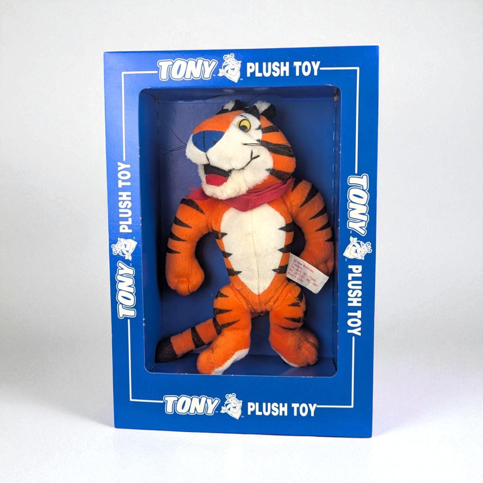 Vintage 1997 Tony the Tiger Plush: Kellogg's Frosted Flakes Mascot