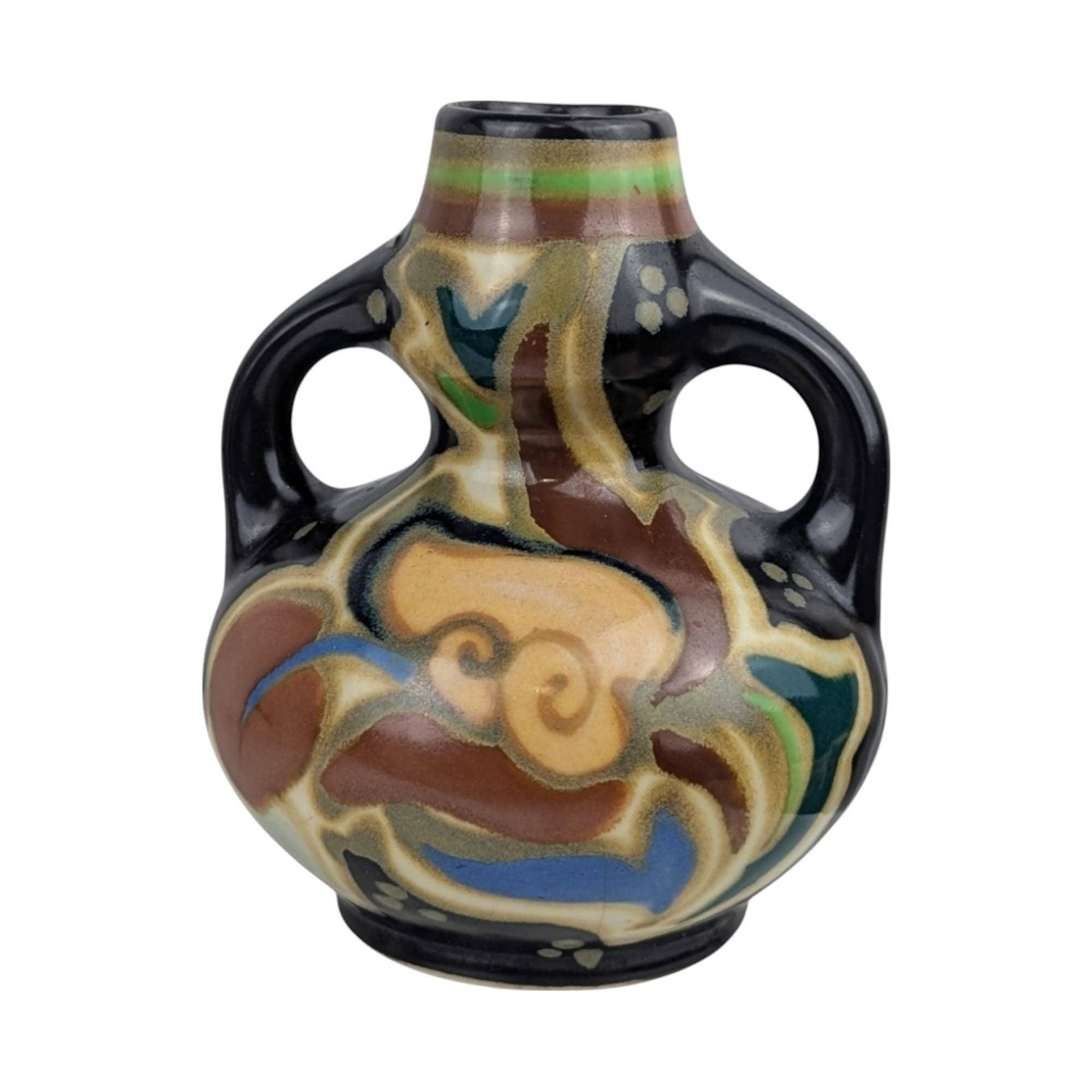 Vintage Art Pottery Vase: Choice of Toyo or Elynor Floral