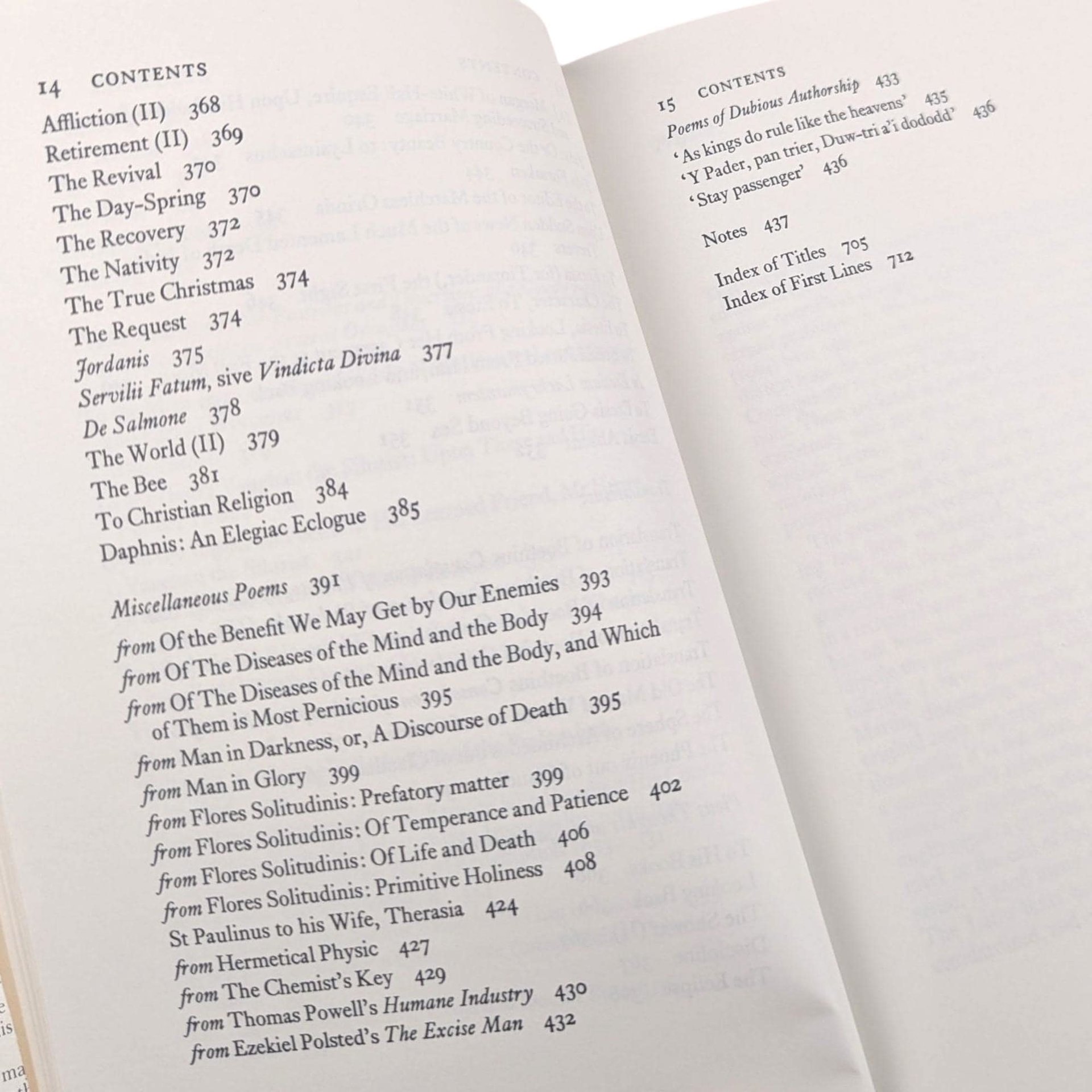 Henry Vaughan: Complete Metaphysical Poems, The English Poets Series