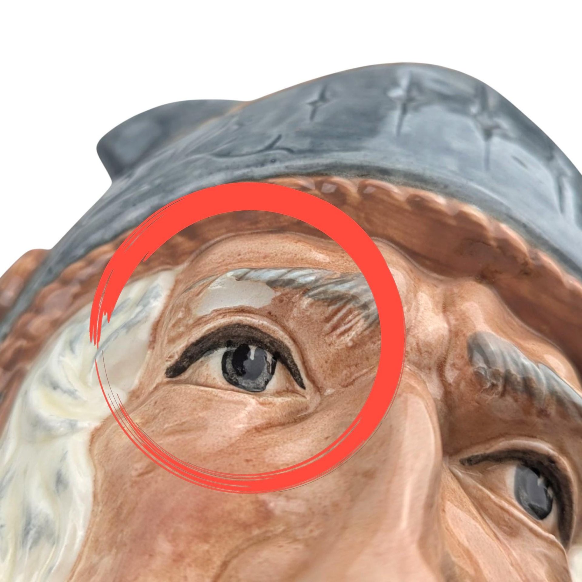 Vintage Royal Doulton Don Quixote Toby Jug D6455: English Pottery