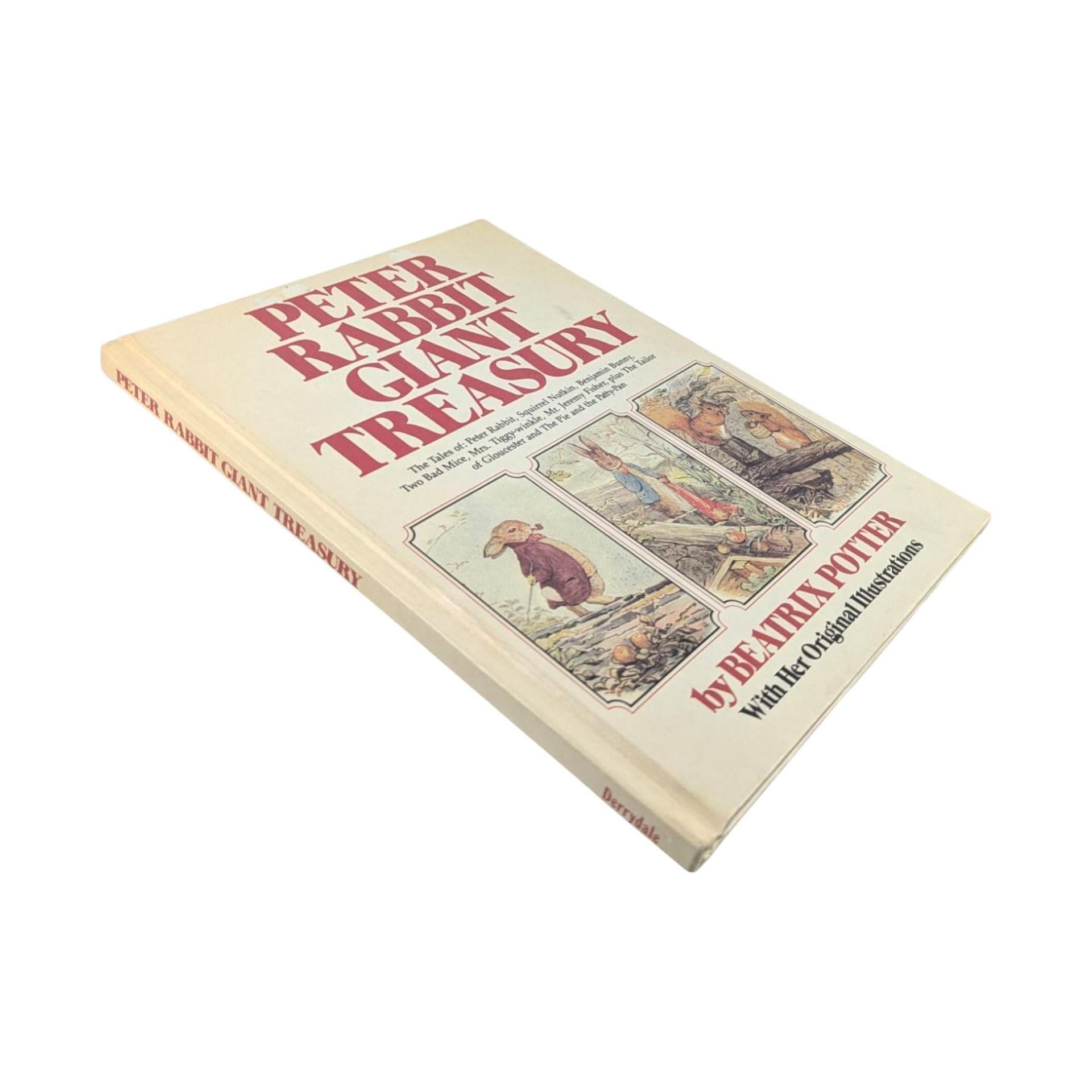 Vintage 1980 Peter Rabbit Giant Treasury: Beatrix Potter Children's Book