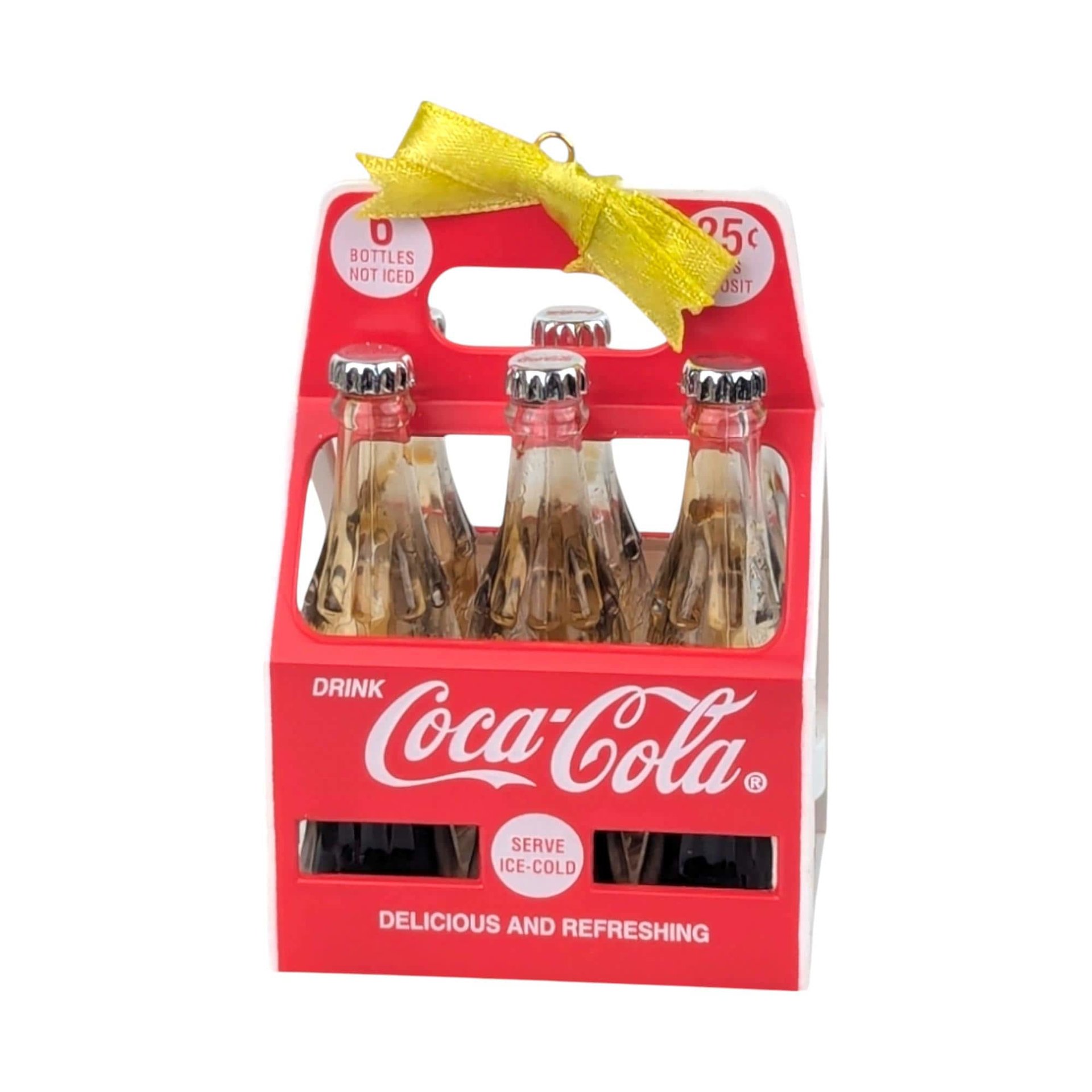 Vintage Coca Cola Ornament Choice: 1994 Enesco Bear & Carlton Cards