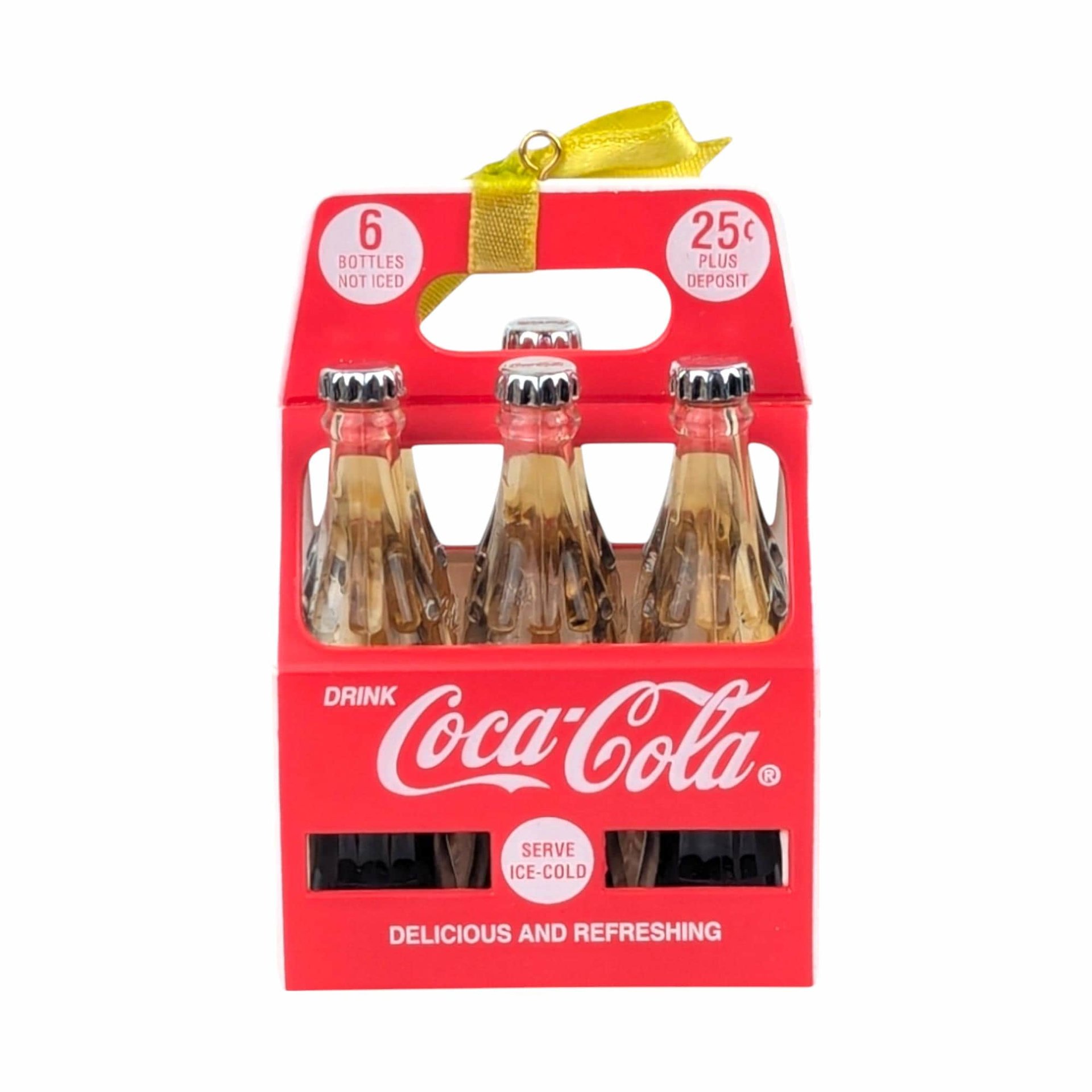 Vintage Coca Cola Ornament Choice: 1994 Enesco Bear & Carlton Cards