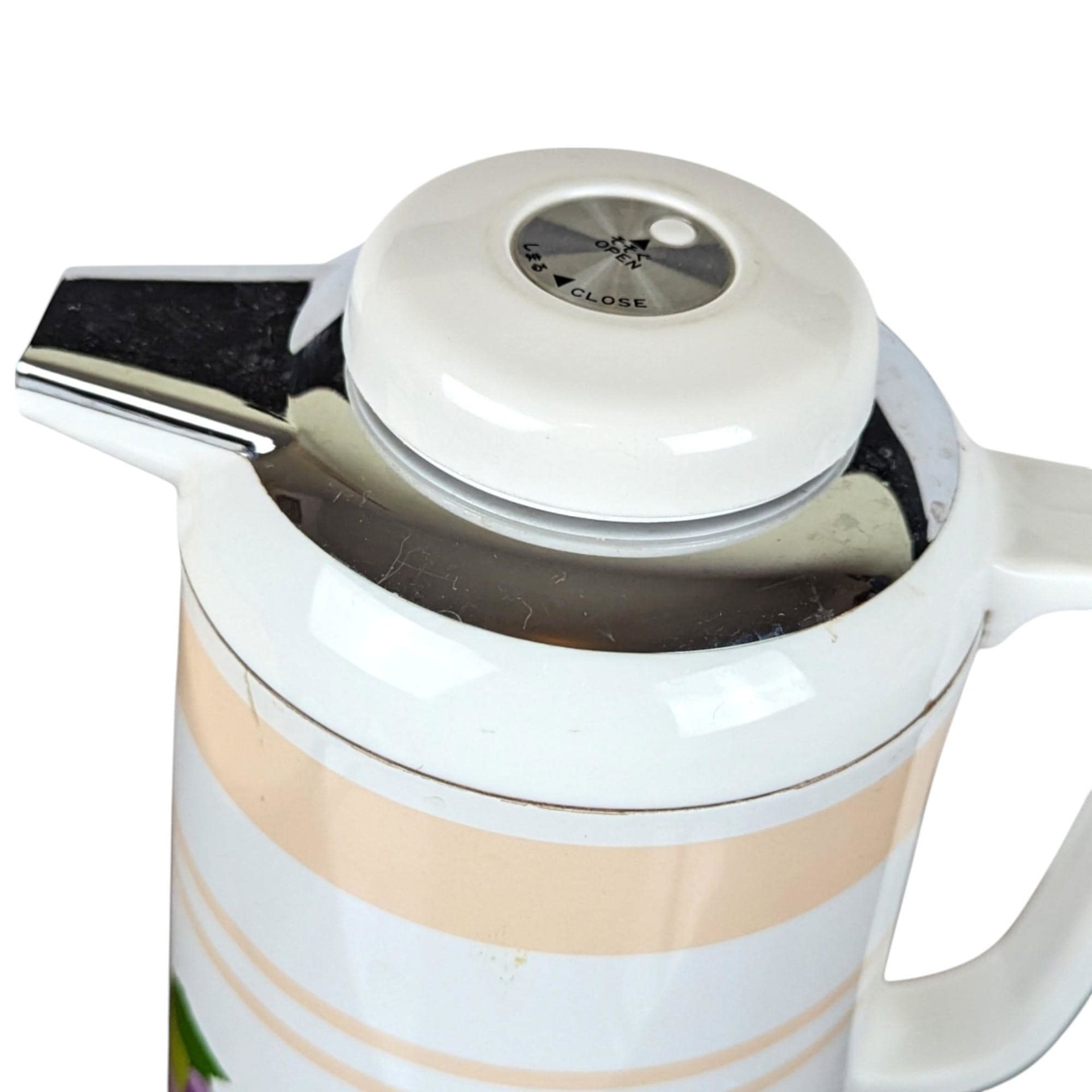 Vintage Diamond Misa Fruit Insulated Serving Pitcher, 1 Liter,  Mid-Century Modern, Made in Japan, with Original Box