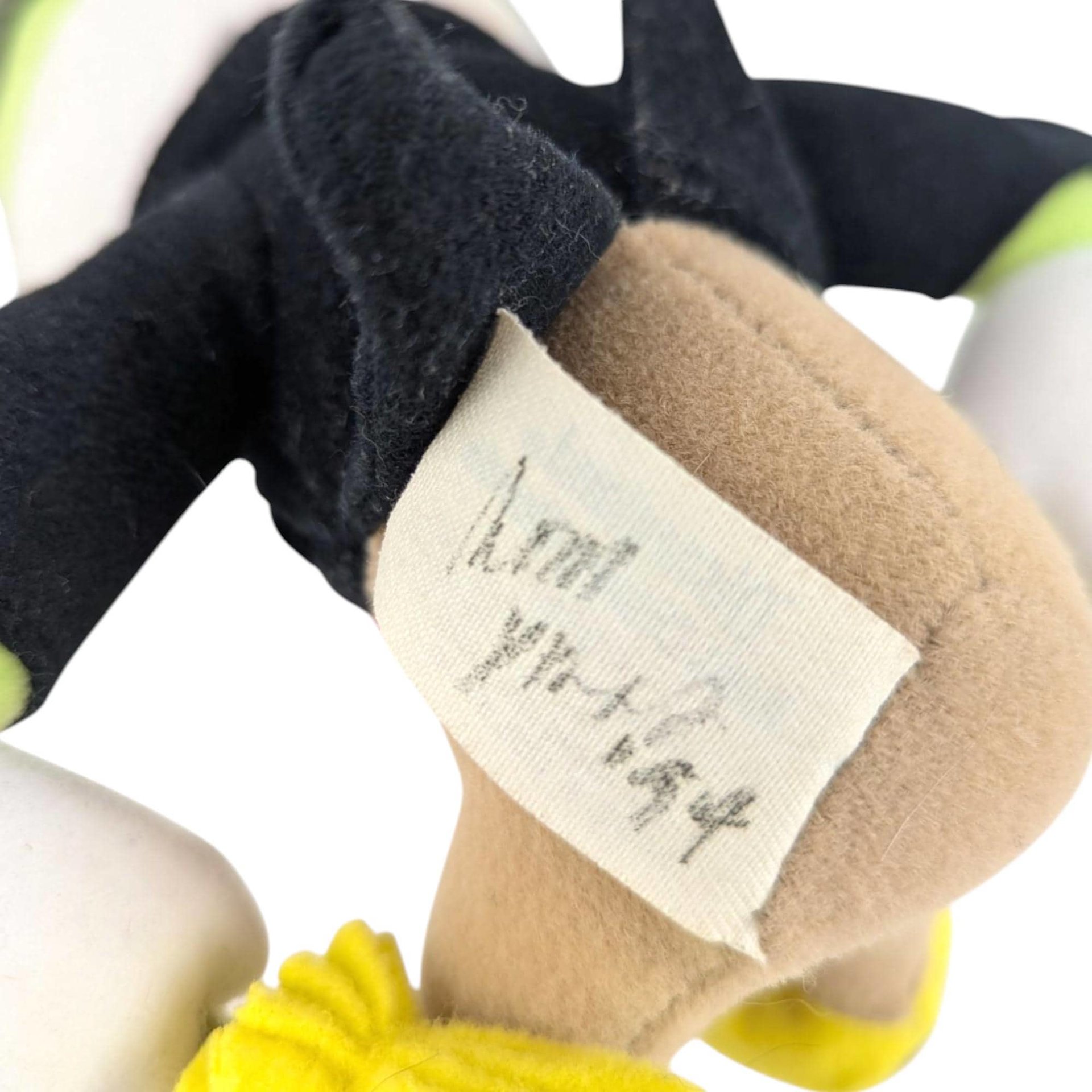 Vintage Walt Disney Jiminy Cricket Plush Toy, 10" Sitting Plush, Classic Disney Collectible, Gift for Disney Fans
