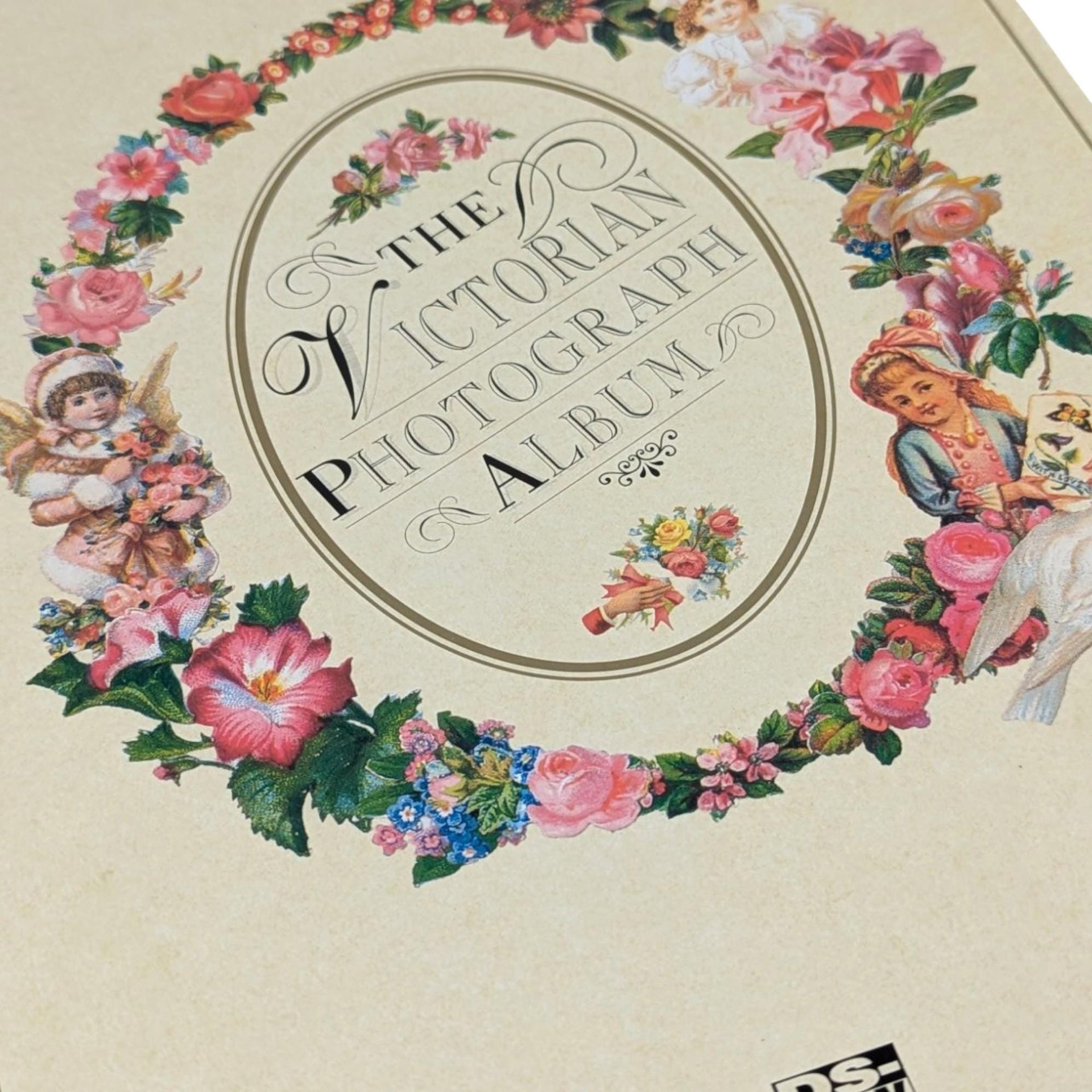 Vintage 1996 Victorian Themed Photograph Album, Holds 35 Photos, Floral & Butterfly Design, Memory Keeper, Gift for Sentimental Souls