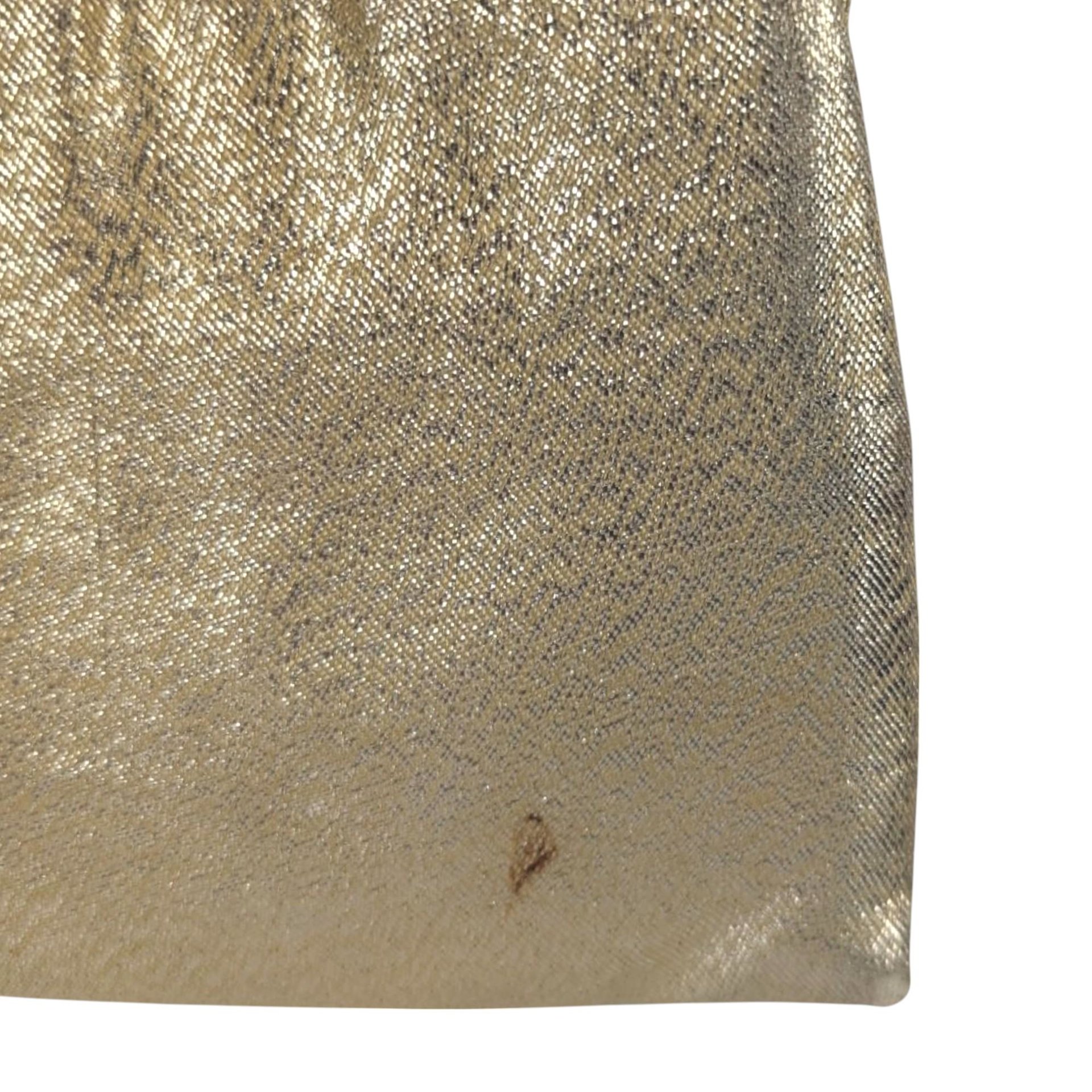 Vintage Gold Handbag, Evening Bag, Clutch Purse, Rhinestone Clasp, Retro Style, Mid-Century Fashion