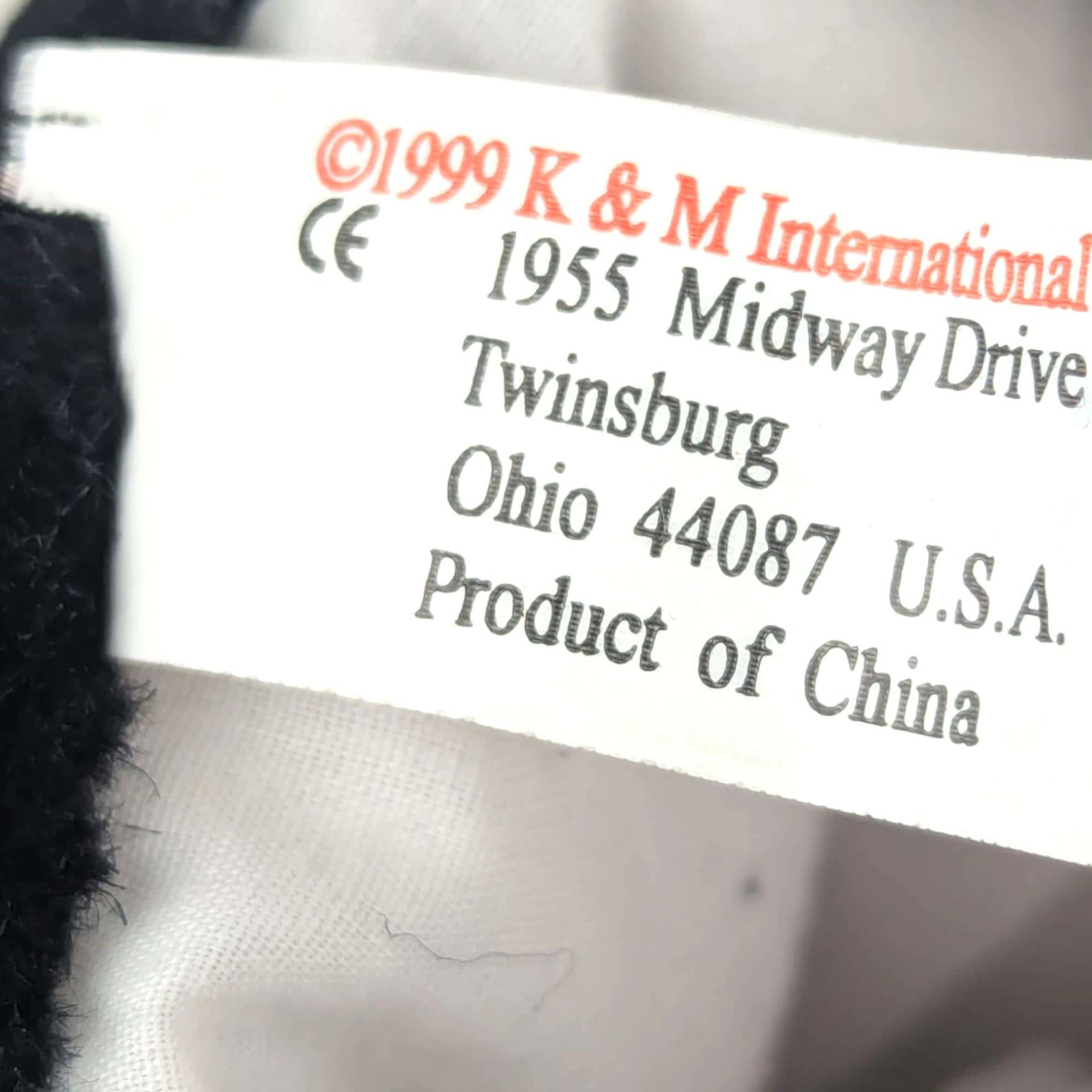 Vintage 1999 KM Plush Toucan Bird Hand Puppet Tropical Toy Gift