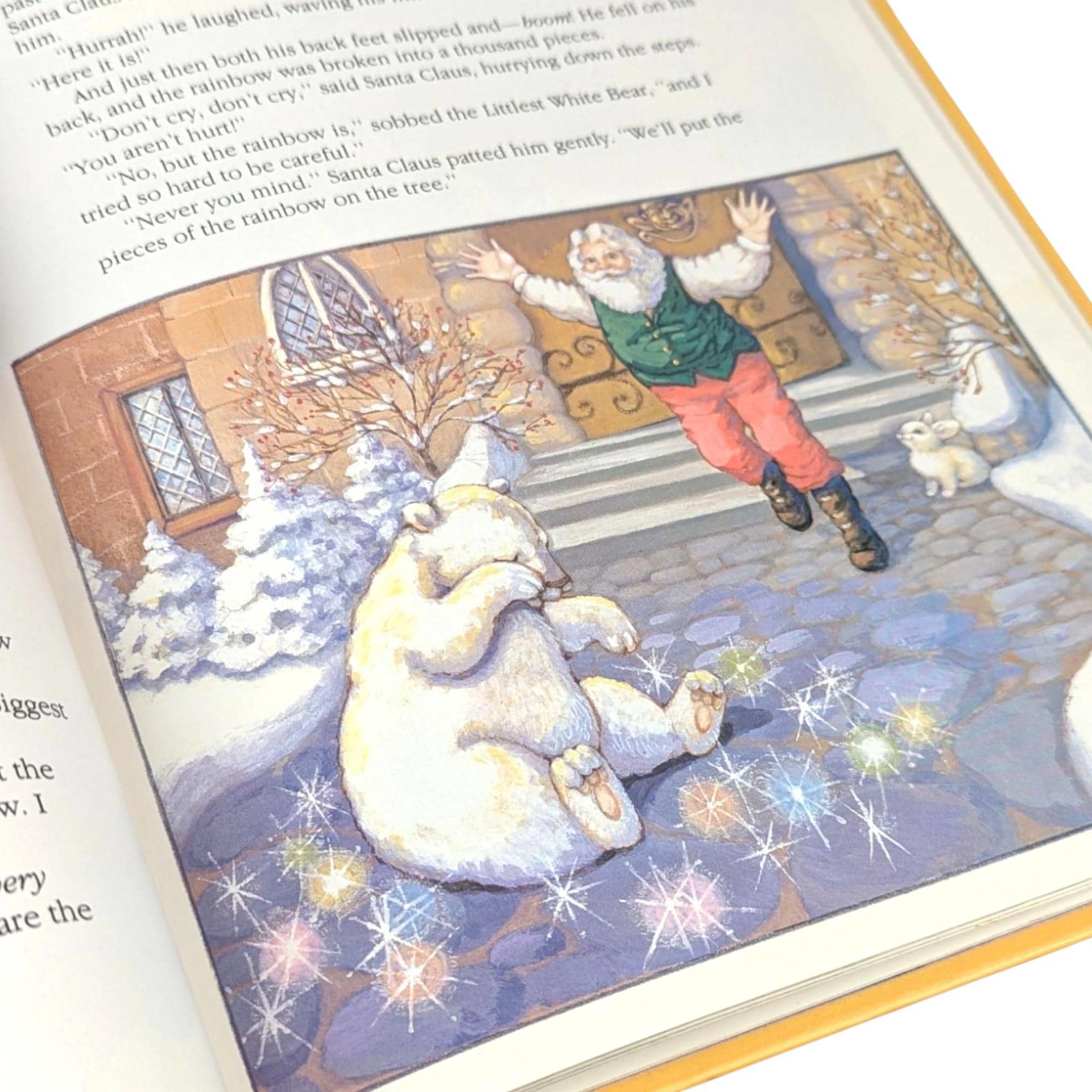 Vintage Christmas Children's Book Pair, Dick Van Dyke Mr. Finnagan's Giving Chest, Golden Christmas Treasury Stories Carols, Holiday Books