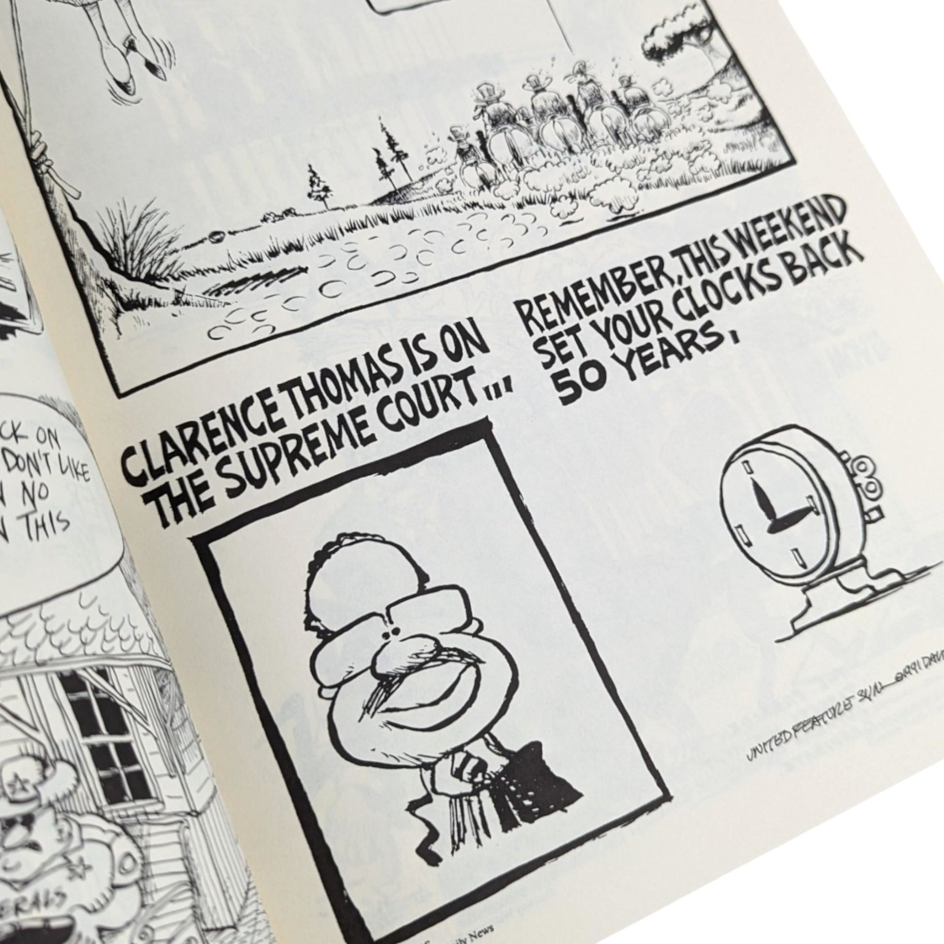 1992 Best Editorial Cartoons of the Year | Charles Brooks | Political Cartoons | Vintage Book | History Buff Gift