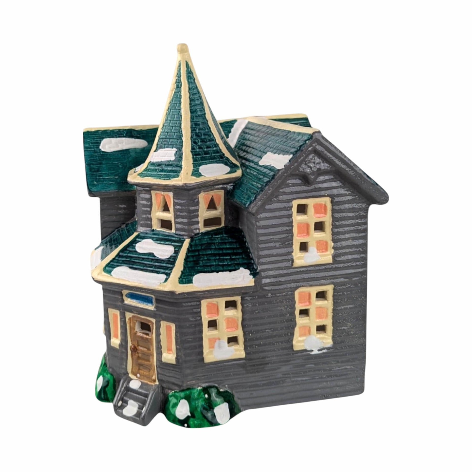 1985 Department 56 Snow Village Bayport House, Vintage Christmas Village Collectible, Holiday Decor Gift