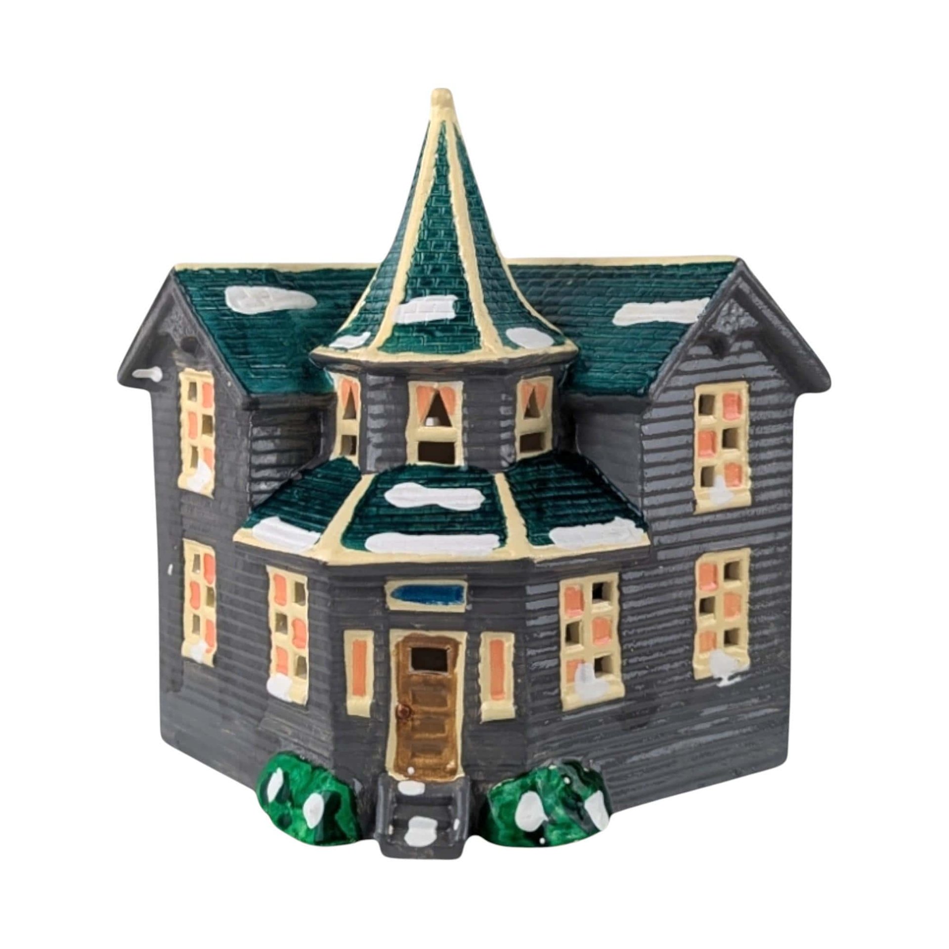 1985 Department 56 Snow Village Bayport House, Vintage Christmas Village Collectible, Holiday Decor Gift