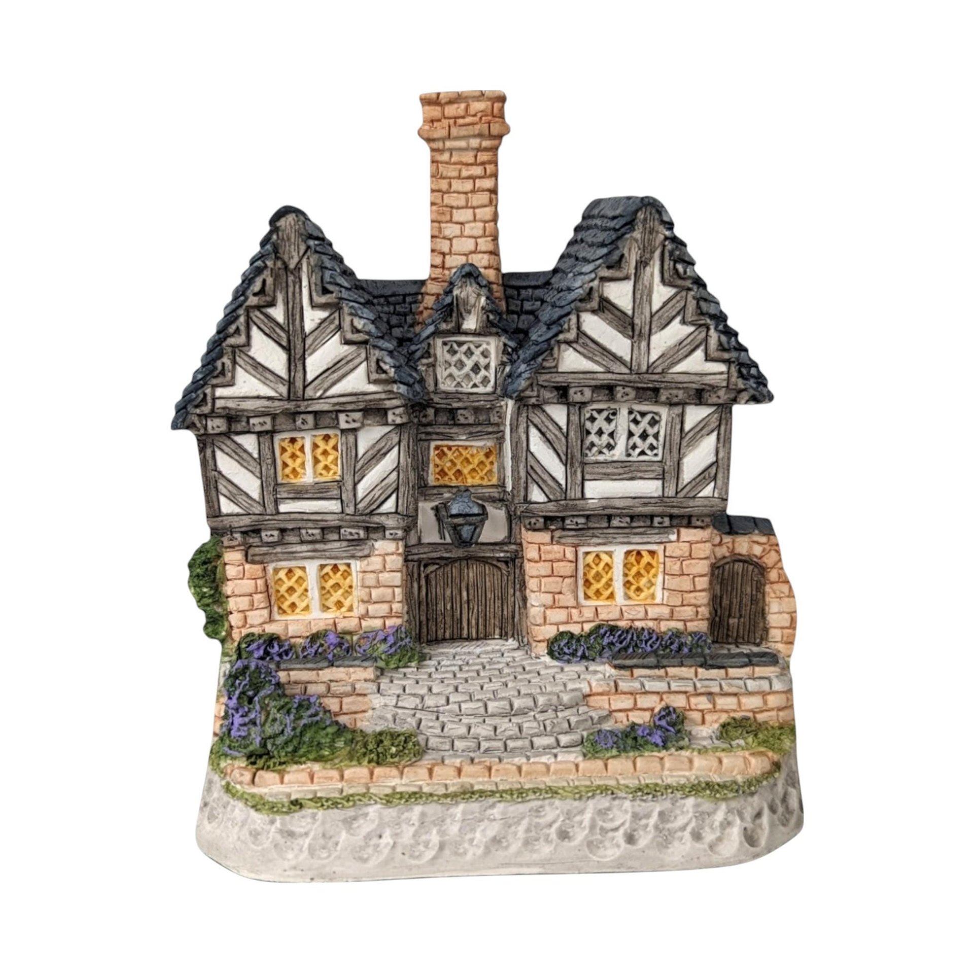 1993 David Winter Cottage "The Constabulary" | with COA and Original Box | Vintage Collectible