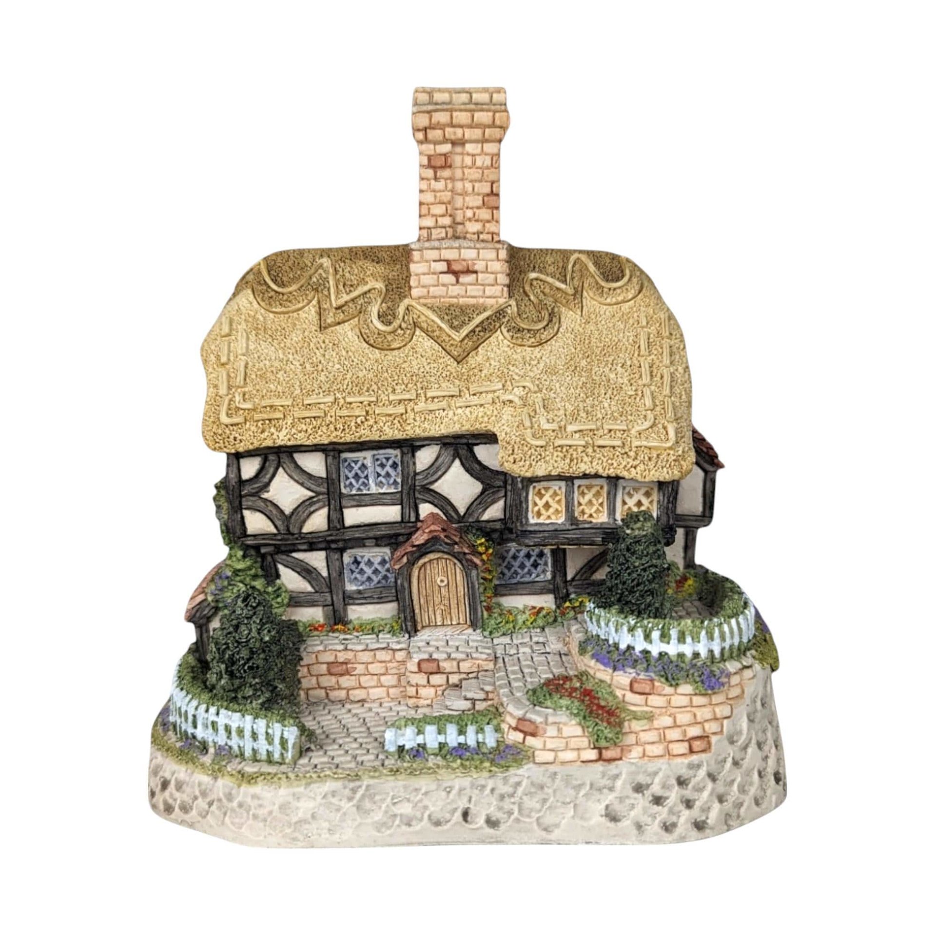 1993 David Winter Cottage "Plum Cottage" | with COA and Original Box | Vintage Collectible