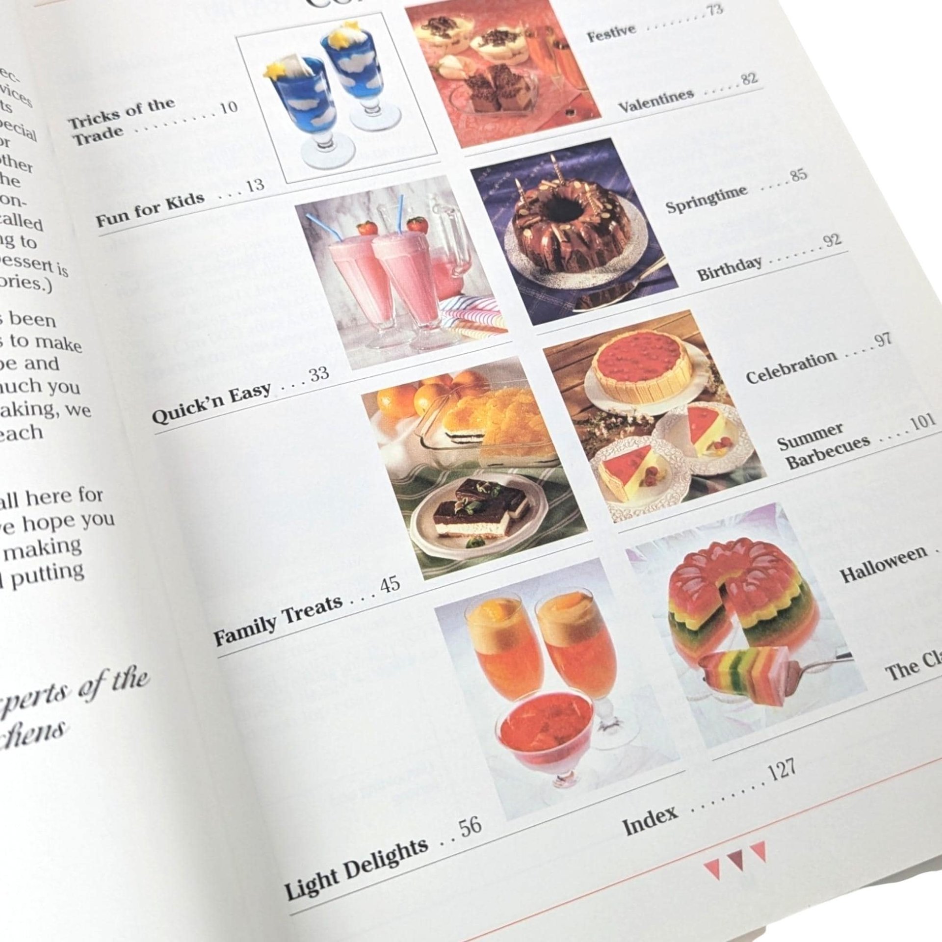 Vintage Jell-O Cookbook Lot: 3 Recipe Books, 1980s-2000s Desserts, Retro Cooking, Nostalgic Recipes, Gift for Baker