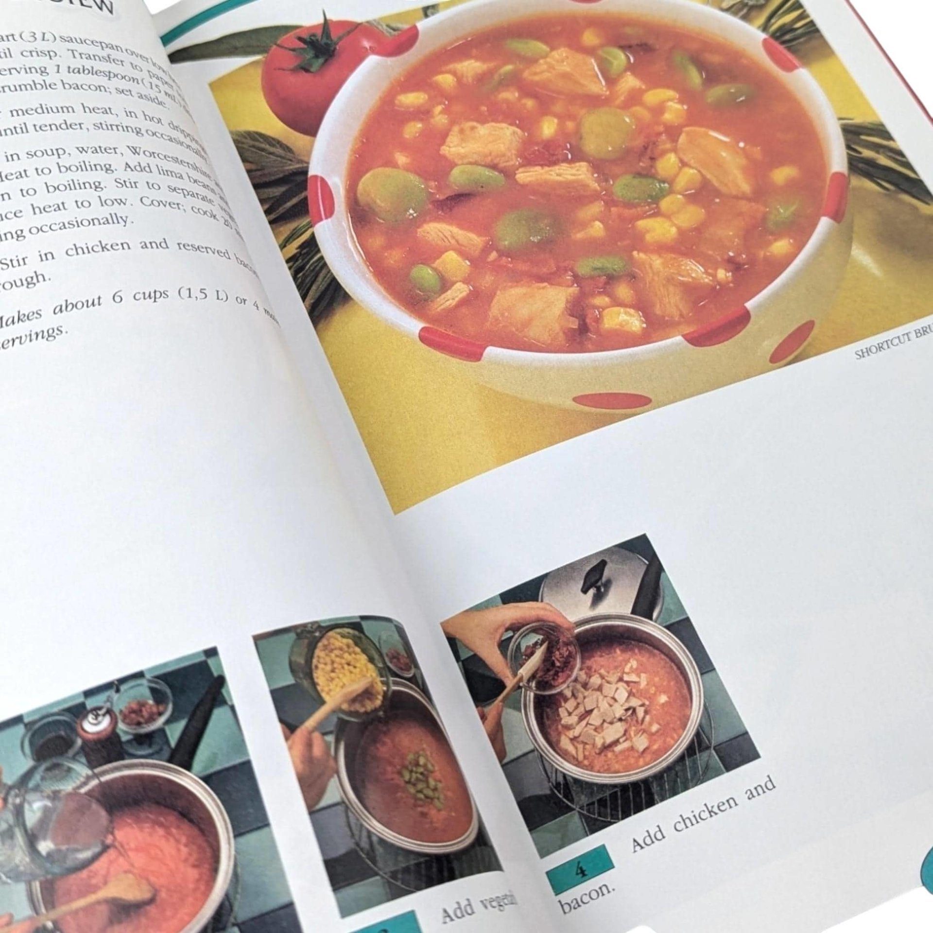 Vintage Campbell's Cookbook Pair - 1990s Simply Delicious & Quick and Easy Recipes - Classic Soup Dishes - Gift for Home Cook