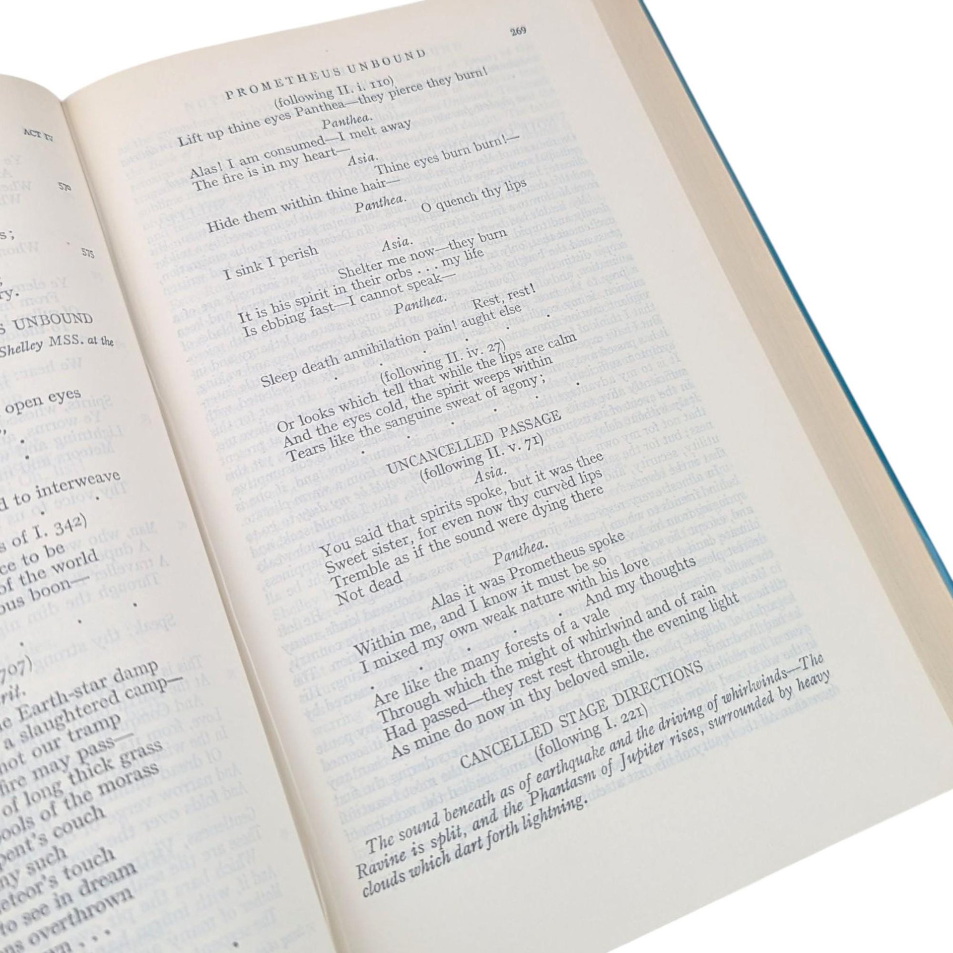 Shelley Poetical Works 1967 Hardcover Book, Oxford University Press Vintage Poetry, Romantic Literature Gift with Dust Jacket