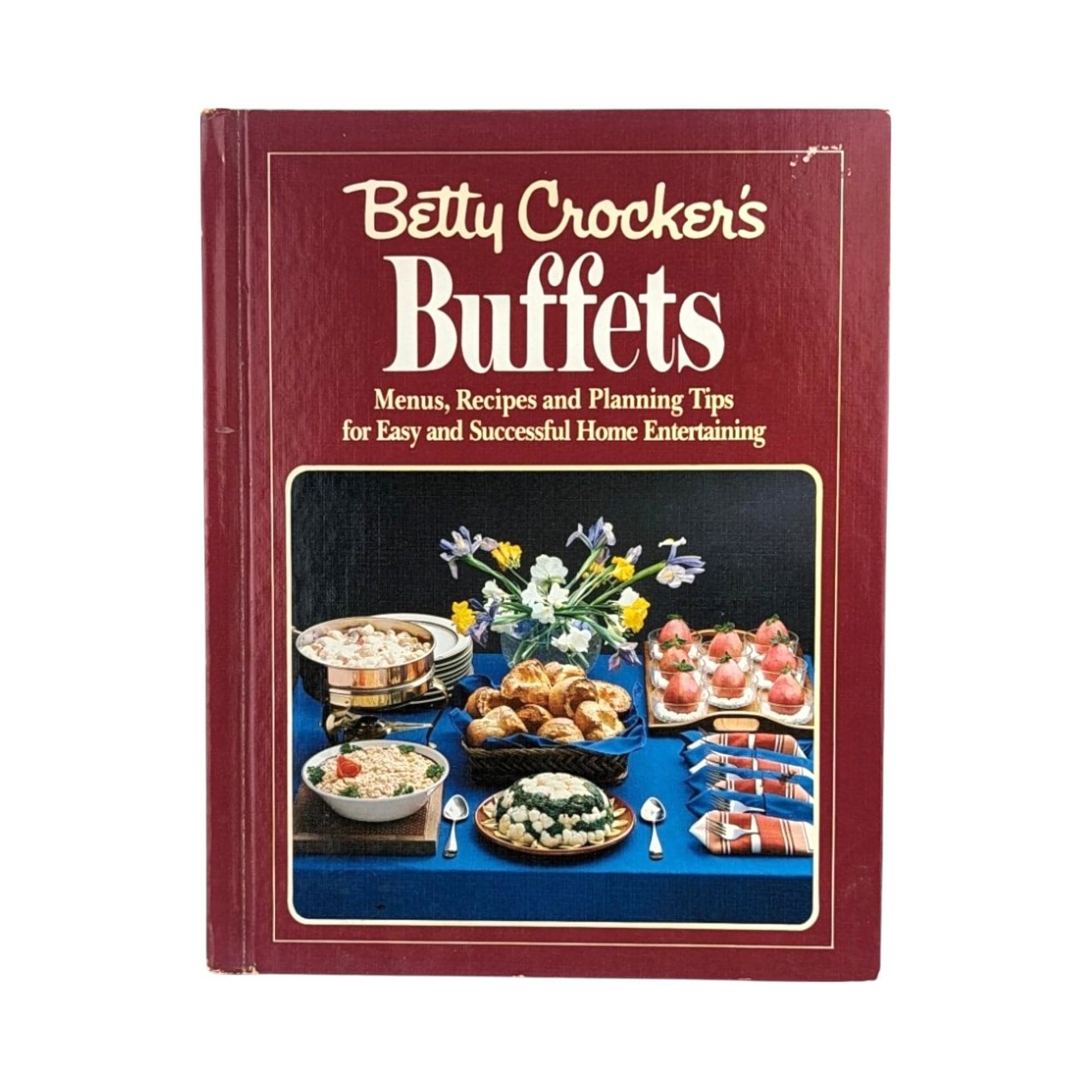Vintage Betty Crocker Cookbook Trio, 1984 Buffets, 1974 All Time Favorites, 1996 New Cookbook, Collectible Recipes
