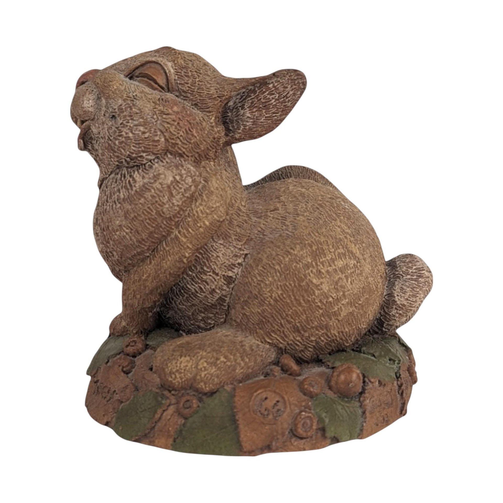 1995 Tim Wolfe "Twitch" Rabbit Figurine | Cairn Studios | Collectible Animal Figurine | Whimsical Rabbit Decor