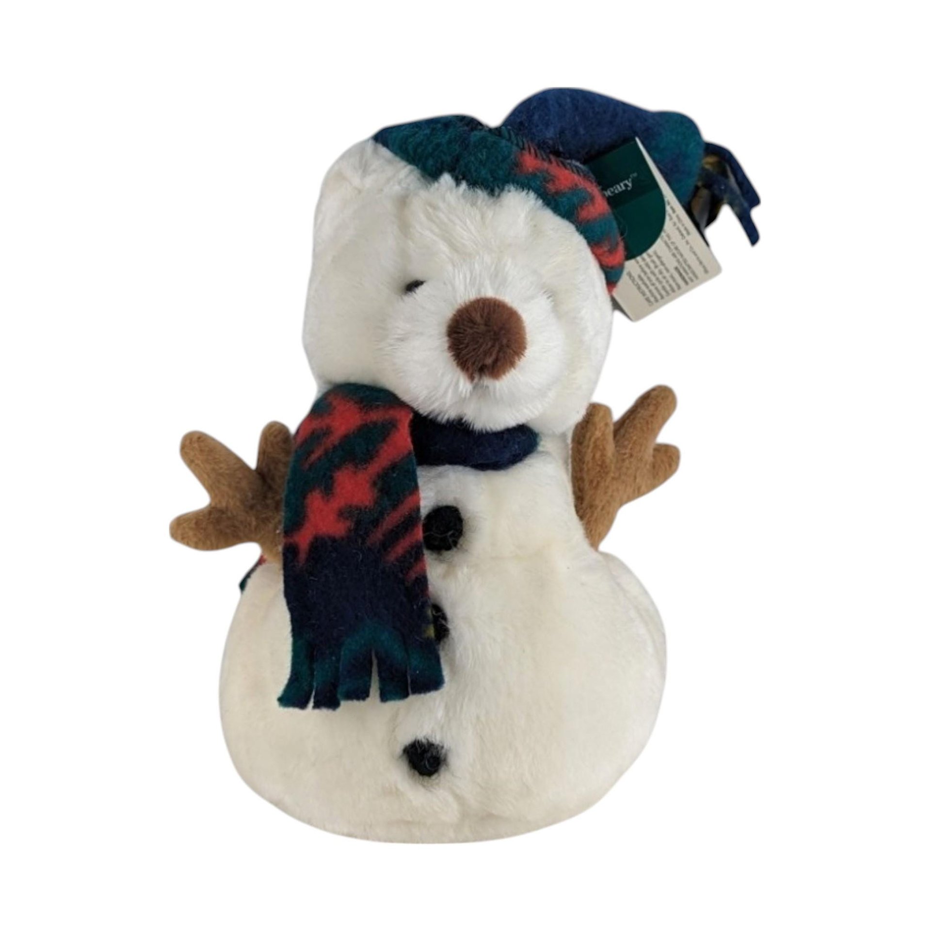 Vintage Christmas Plush Lot, Russ Snowbeary, Hallmark Teddy Mittens, Ty Snowboy, Holiday Plush Toys, Gift for Christmas Lovers