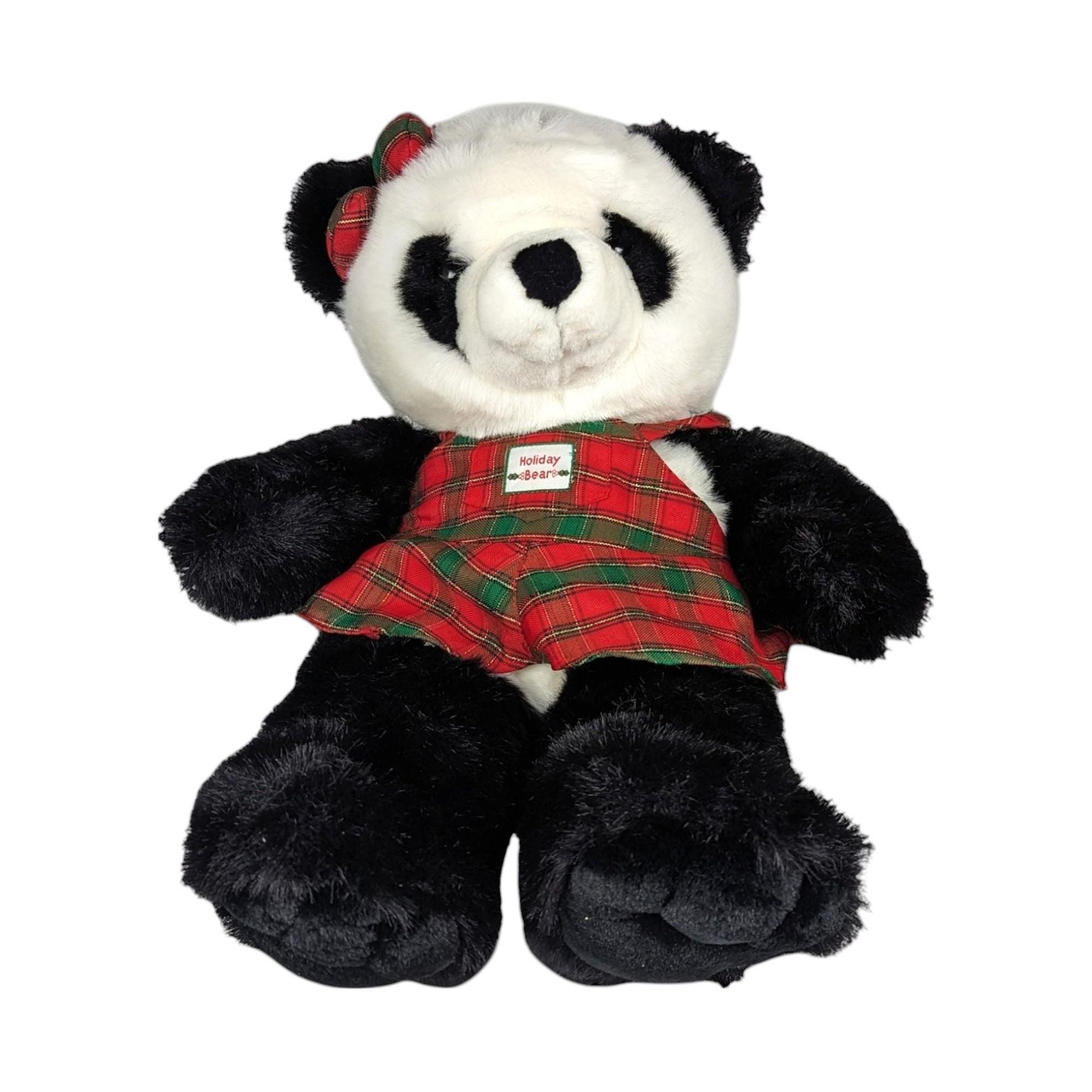Vintage JC Penny Holiday Collection Plush 23" Holiday Bear - Collectible Christmas Decor, Gift for Kids, Nostalgic Holiday Decor