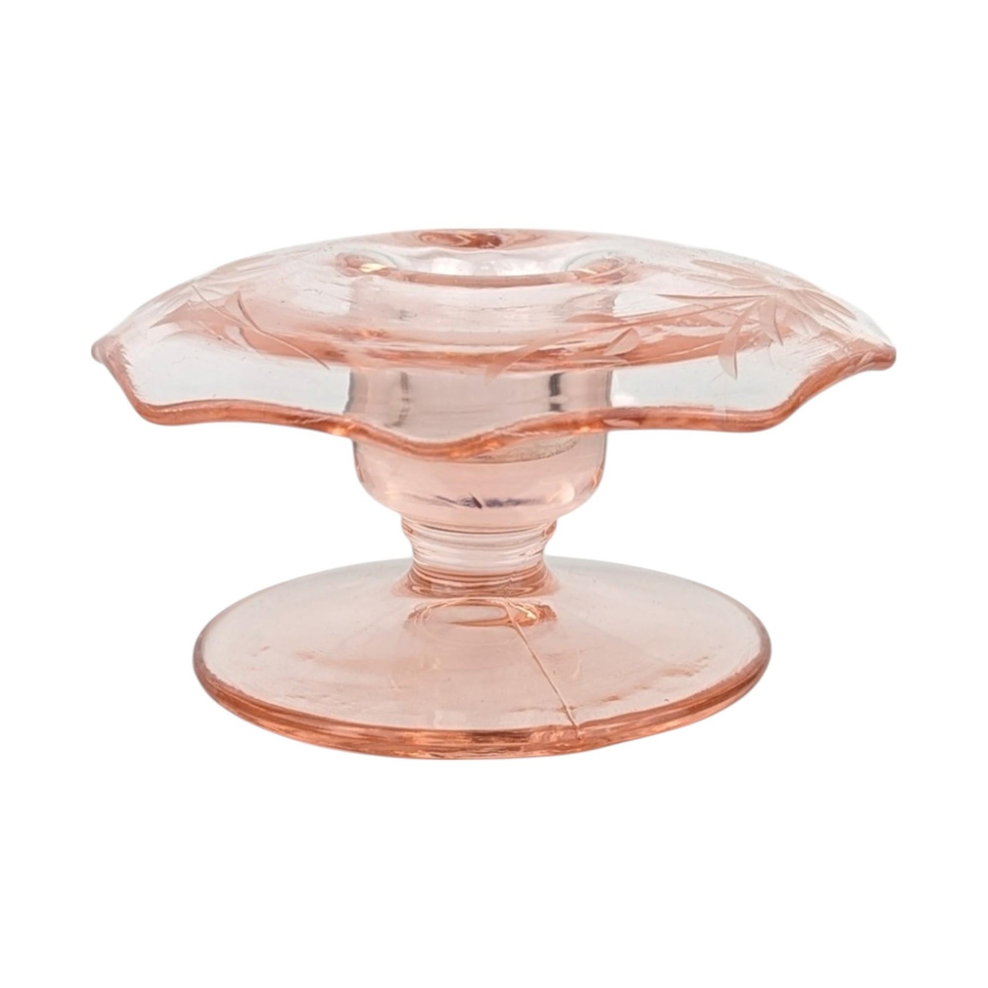 Vintage Decor Lot, Cream Bowl, Pink Glass Candlestick, Napcoware Egg Vase, 1950s Decor, Gift for Collector