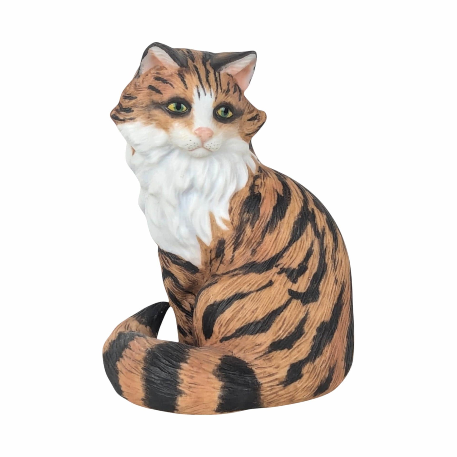 Vintage Porcelain Cat Figurines, Princeton Gallery & Avon, Collectible Ceramic Cats, Gift for Cat Lovers