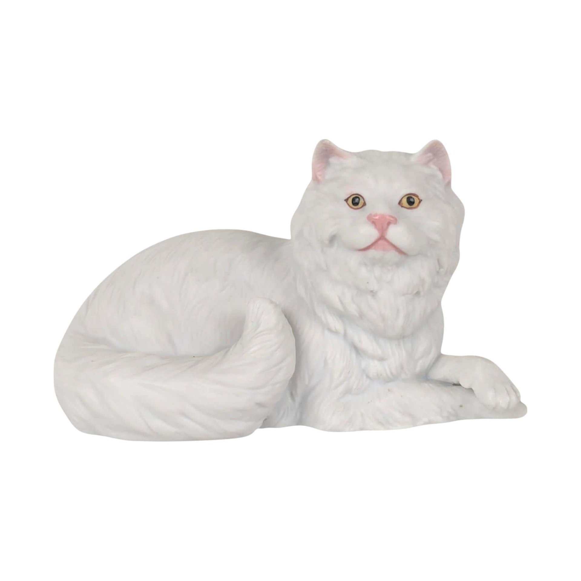 Vintage Porcelain Cat Figurines, Princeton Gallery & Avon, Collectible Ceramic Cats, Gift for Cat Lovers