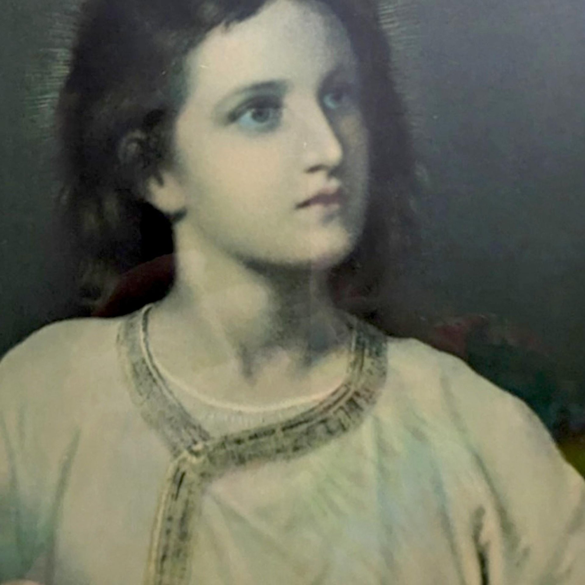 Vintage Framed Print of Young Christ | Jesus at Twelve | Religious Art | Wall Decor | Home Decor