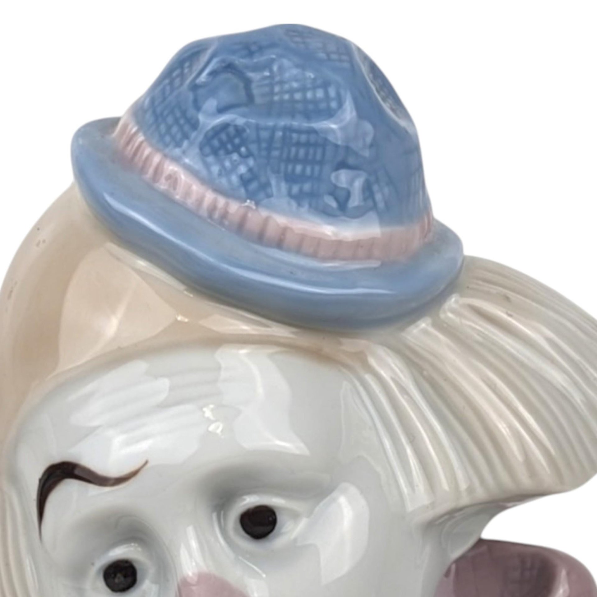 Vintage Meico Porcelain Sad Clown Figurine, Pierrot Clown, Collectible Clown, Sad Clown Decor, Unique Gift