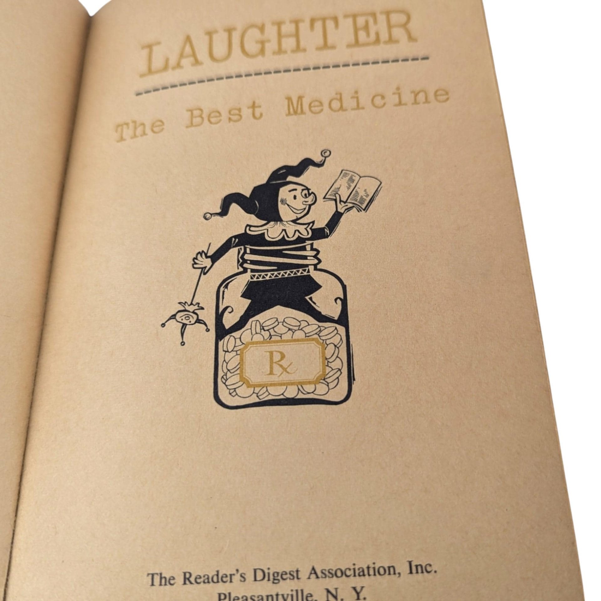 1962 Reader's Digest Laughter the Best Medicine Book, Humor Collection, Funny Anecdotes Book, Gift for Humor Lovers, Vintage Reader's Digest