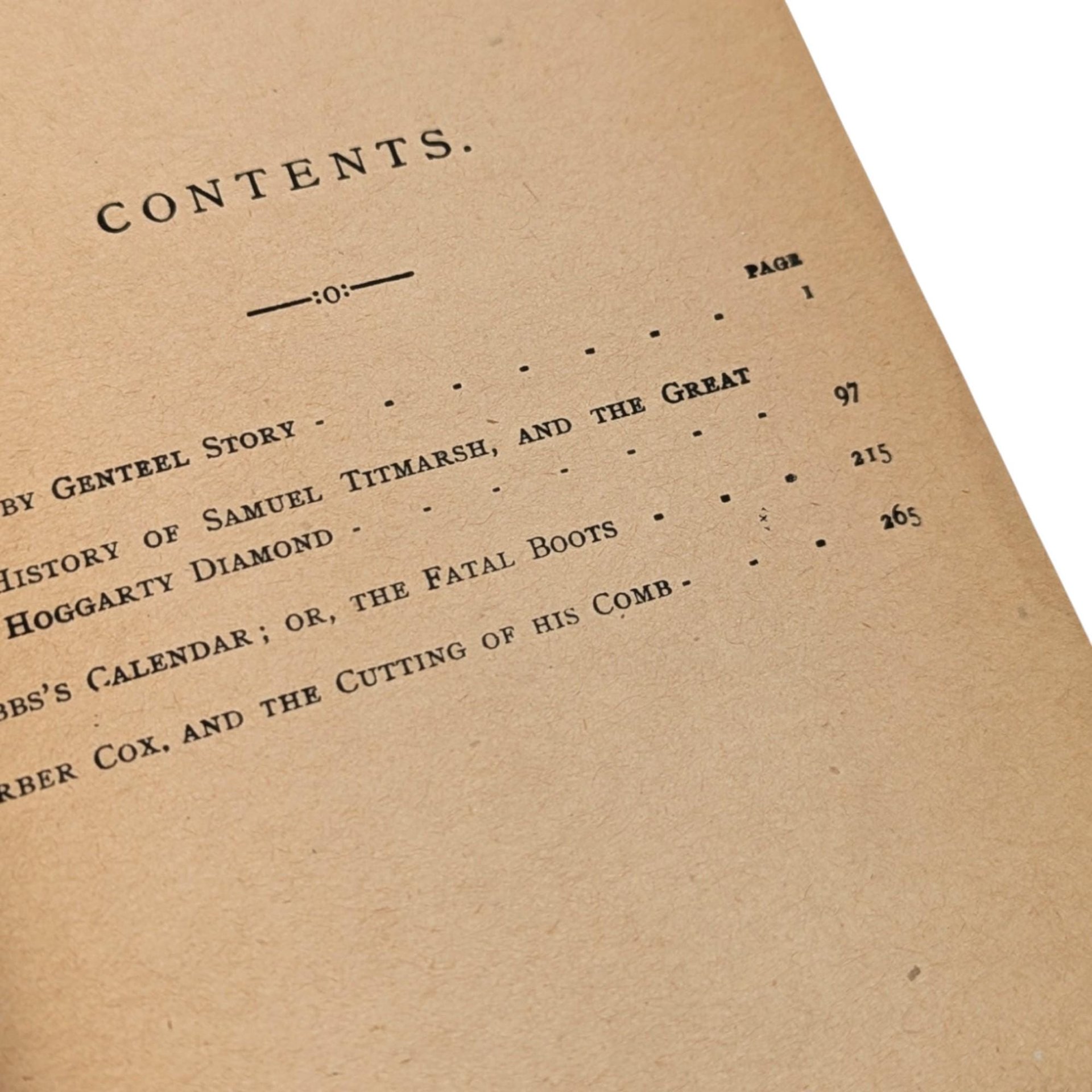 Antique Shabby Genteel Story & Other Tales, Thackeray Hardcover, Victorian Literature, Collectible Book, Gift for Reader