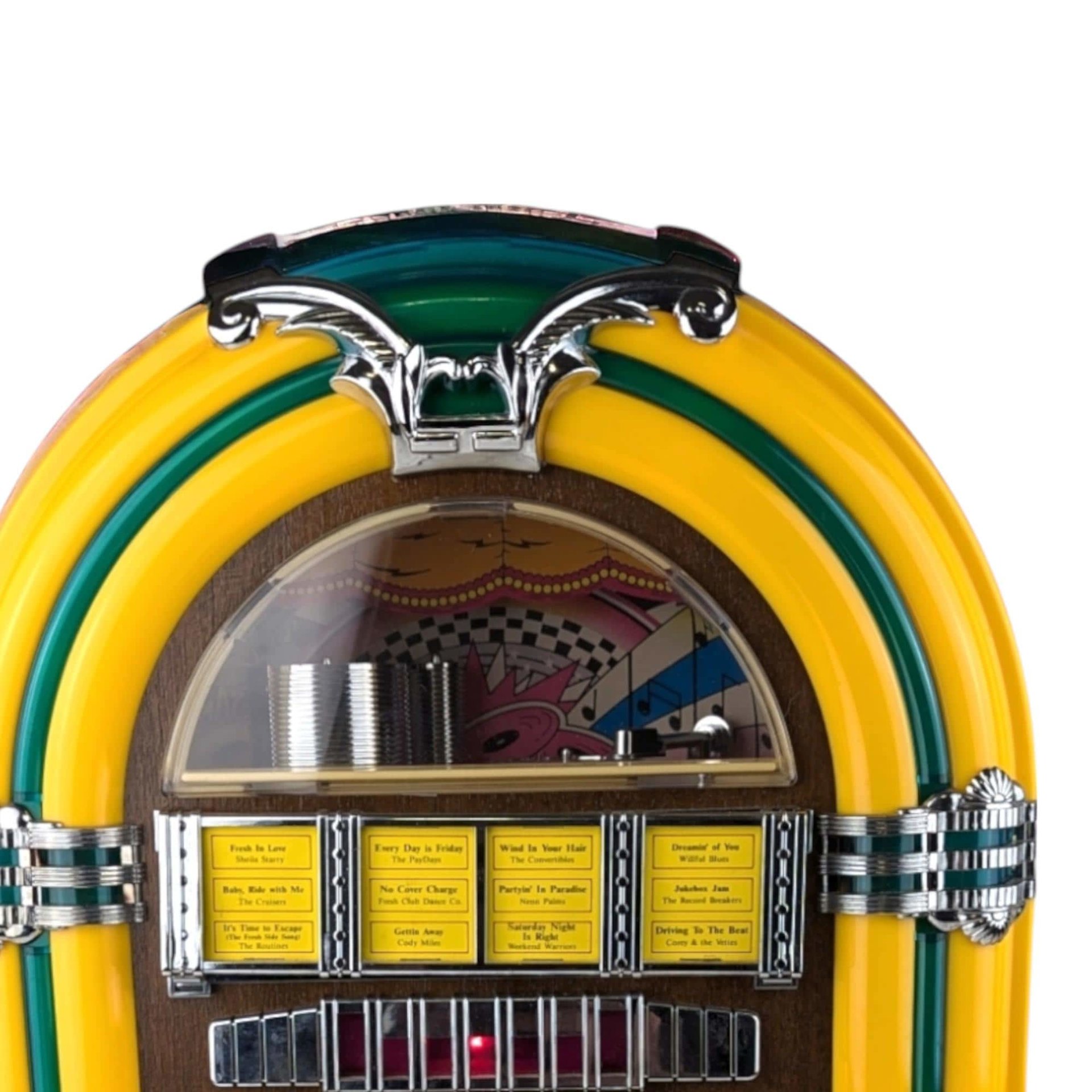 Vintage Salem Freshside Collector Edition Radio, Cassette Player, 14" Retro Jukebox Style, Working, Gift for Music Lovers
