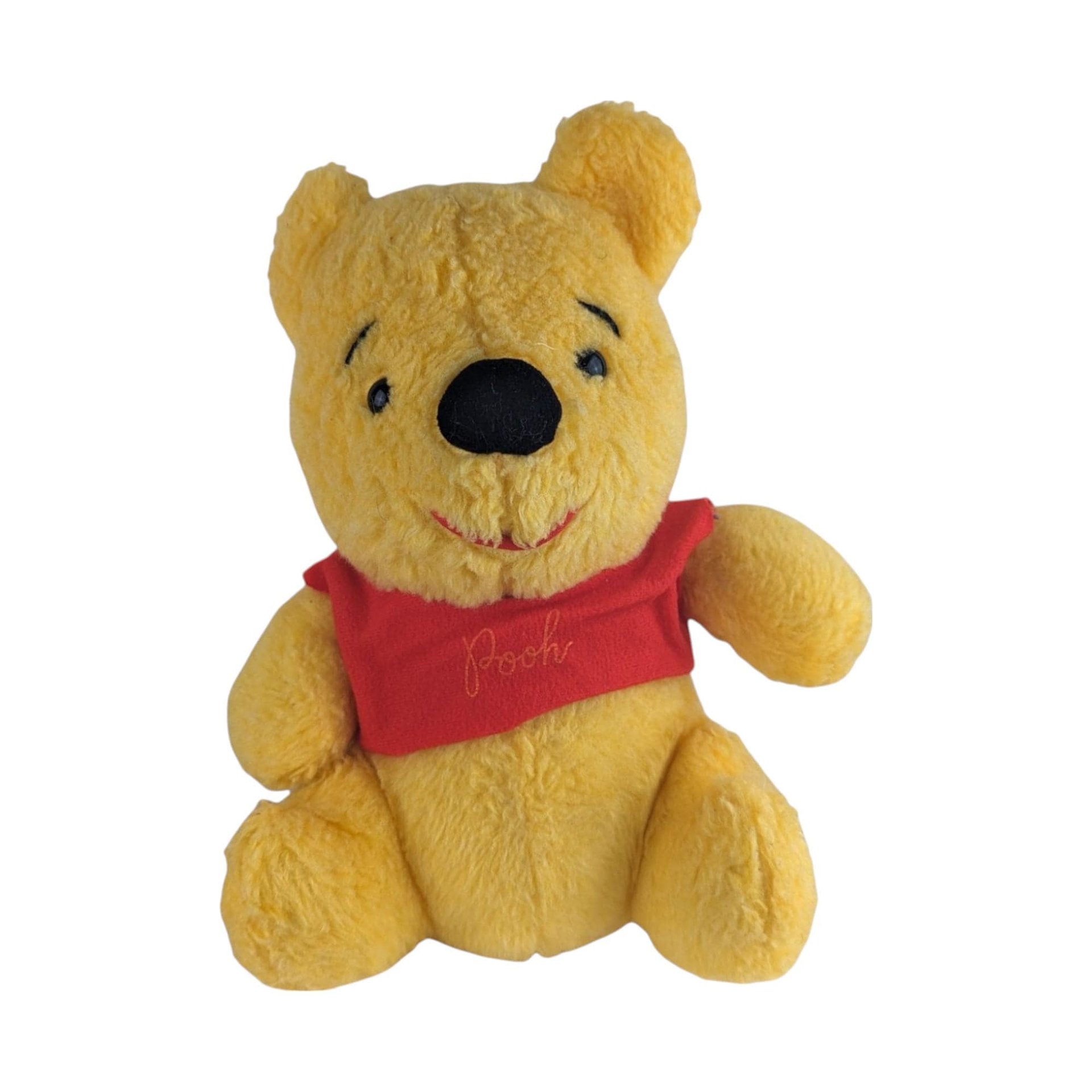 Vintage Disney Plush Pooh Bear Lot - Sears Winnie the Pooh, Mattel Tigger Hand Puppet, Owl Beanie Plush - Collectible Toys
