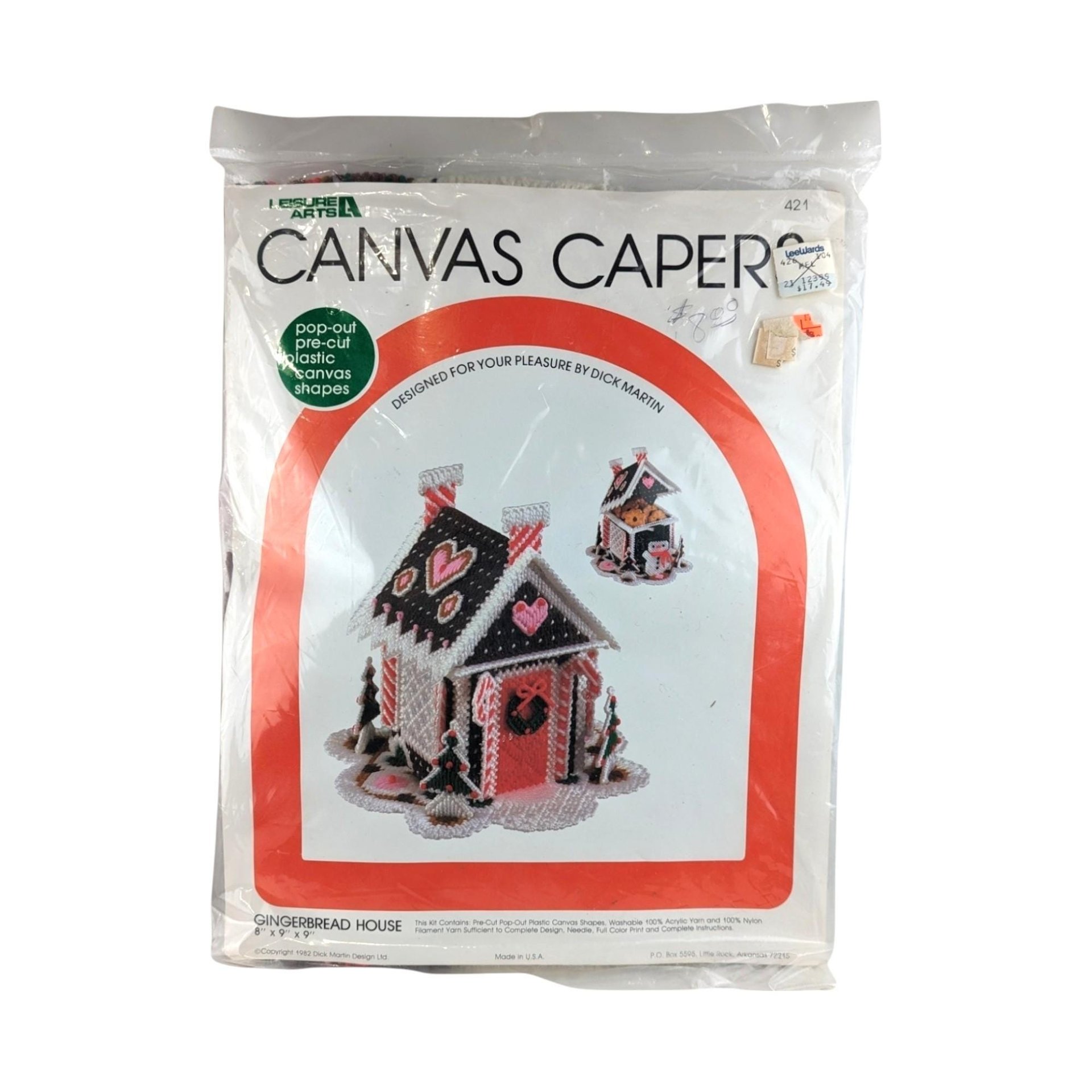 Vintage Christmas Craft Kits, 1970s-90s Needlecraft & Quilt Kits, Daisy Kingdom, Paragon, Canvas Capers, DIY Christmas Decor