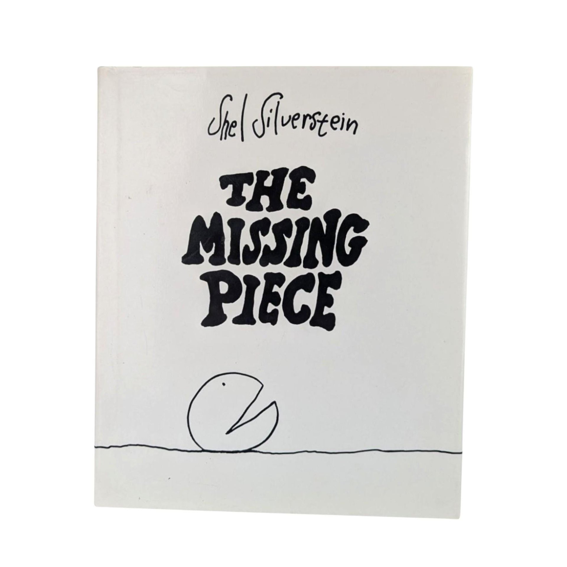 1976 Shel Silverstein "The Missing Piece" Hardcover Book, Classic Children's Story, Collectible Book, Gift for Reader, Illustrated
