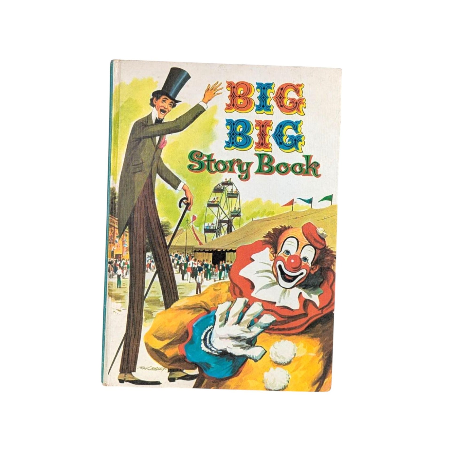 1955 Big Big Storybook, Whitman Publishing Hardcover, Classic Children's Stories, Collectible Book, Gift for Nostalgia Lover