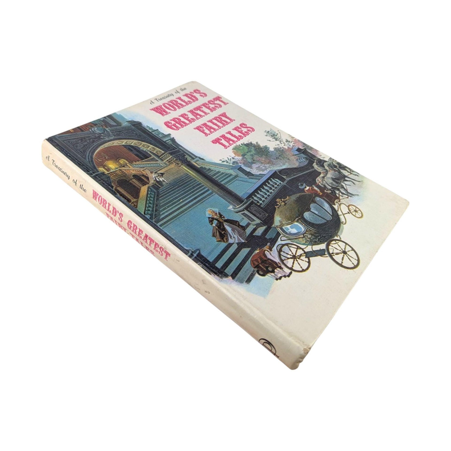 1972 World's Greatest Fairy Tales Hardcover, Helen Hyman Adaptations, Illustrated Classic Stories, Collectible Book, Gift for Fantasy Lover